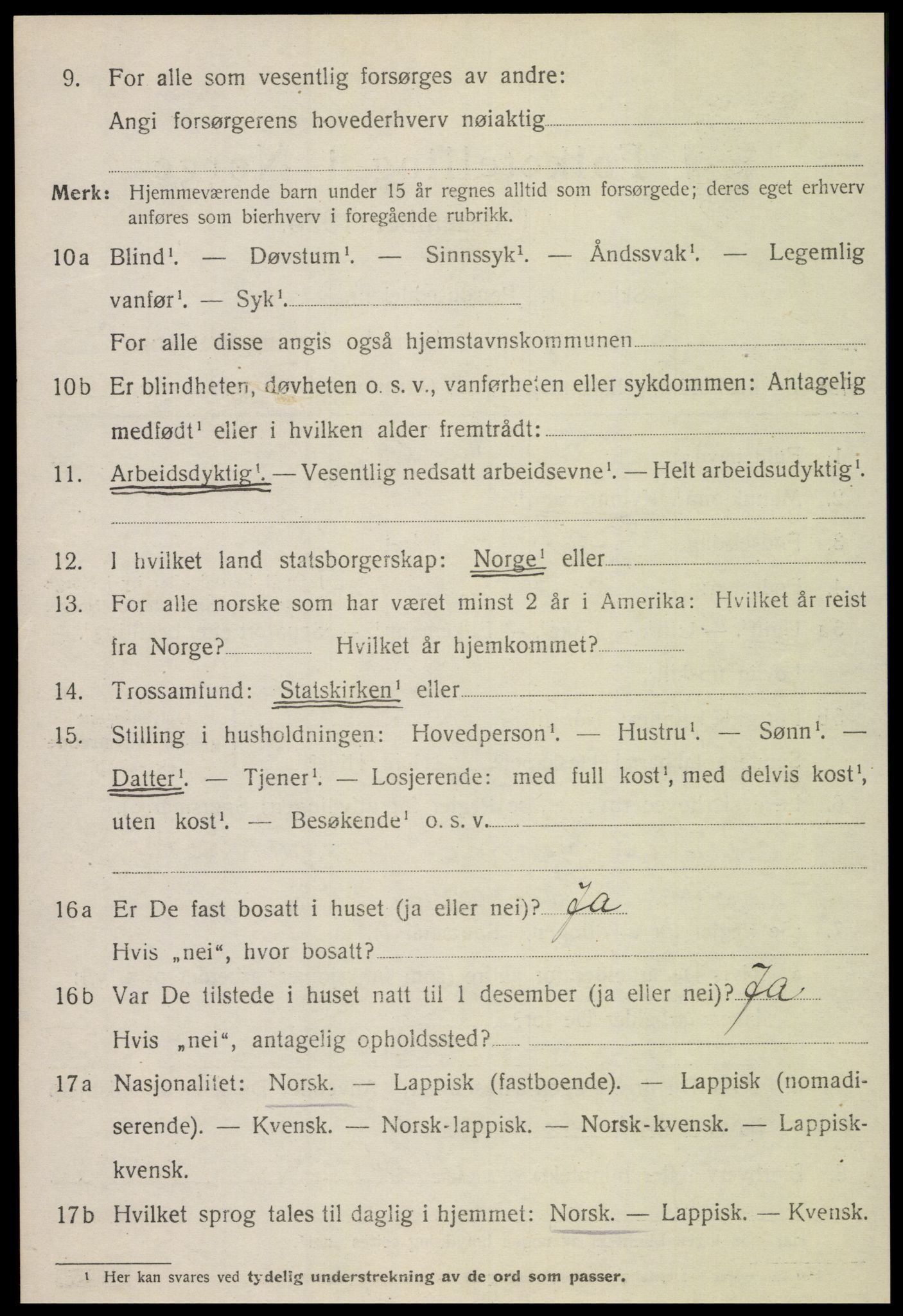 SAT, 1920 census for Inderøy, 1920, p. 4234