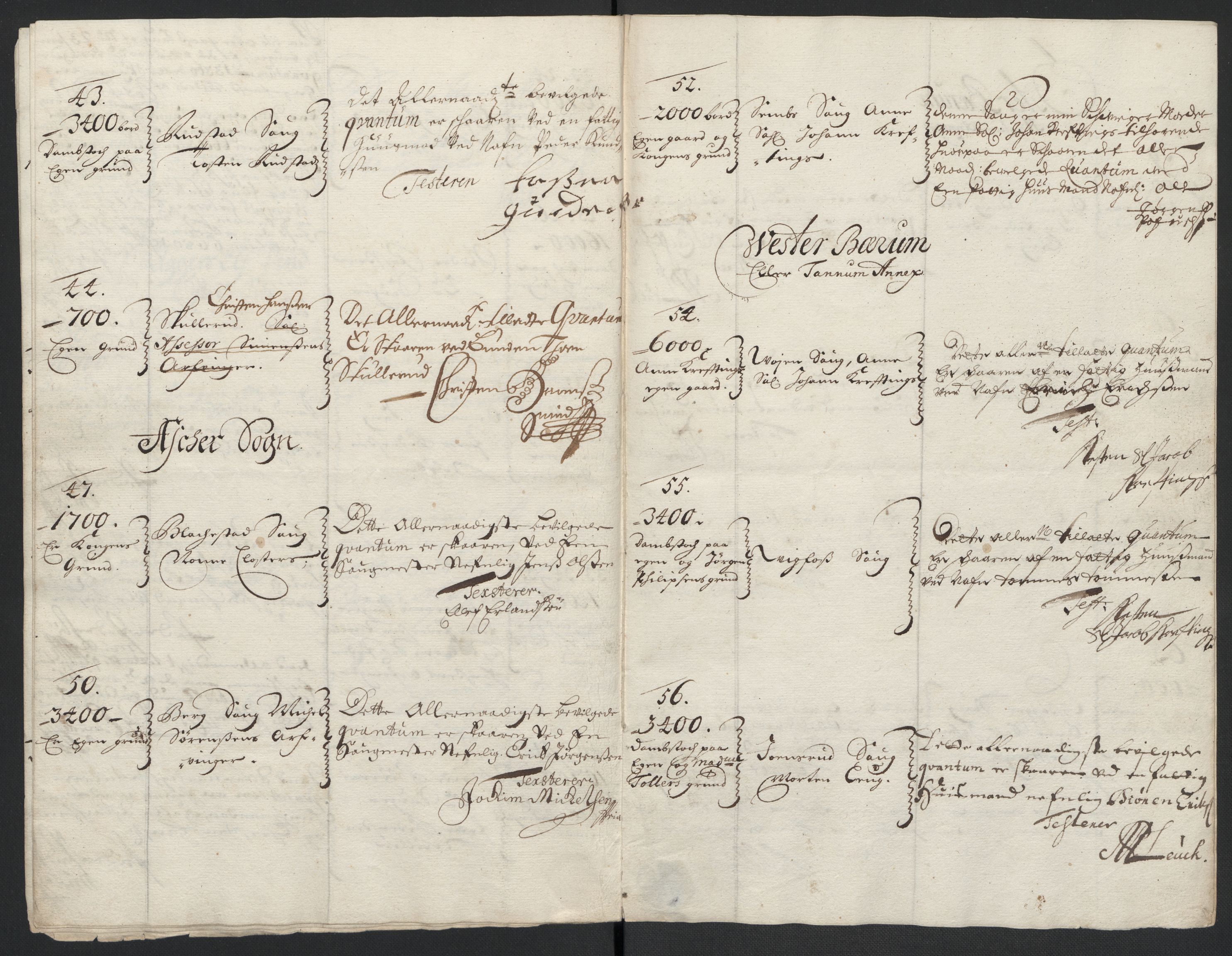 Rentekammeret inntil 1814, Reviderte regnskaper, Fogderegnskap, RA/EA-4092/R10/L0442: Fogderegnskap Aker og Follo, 1699, p. 207