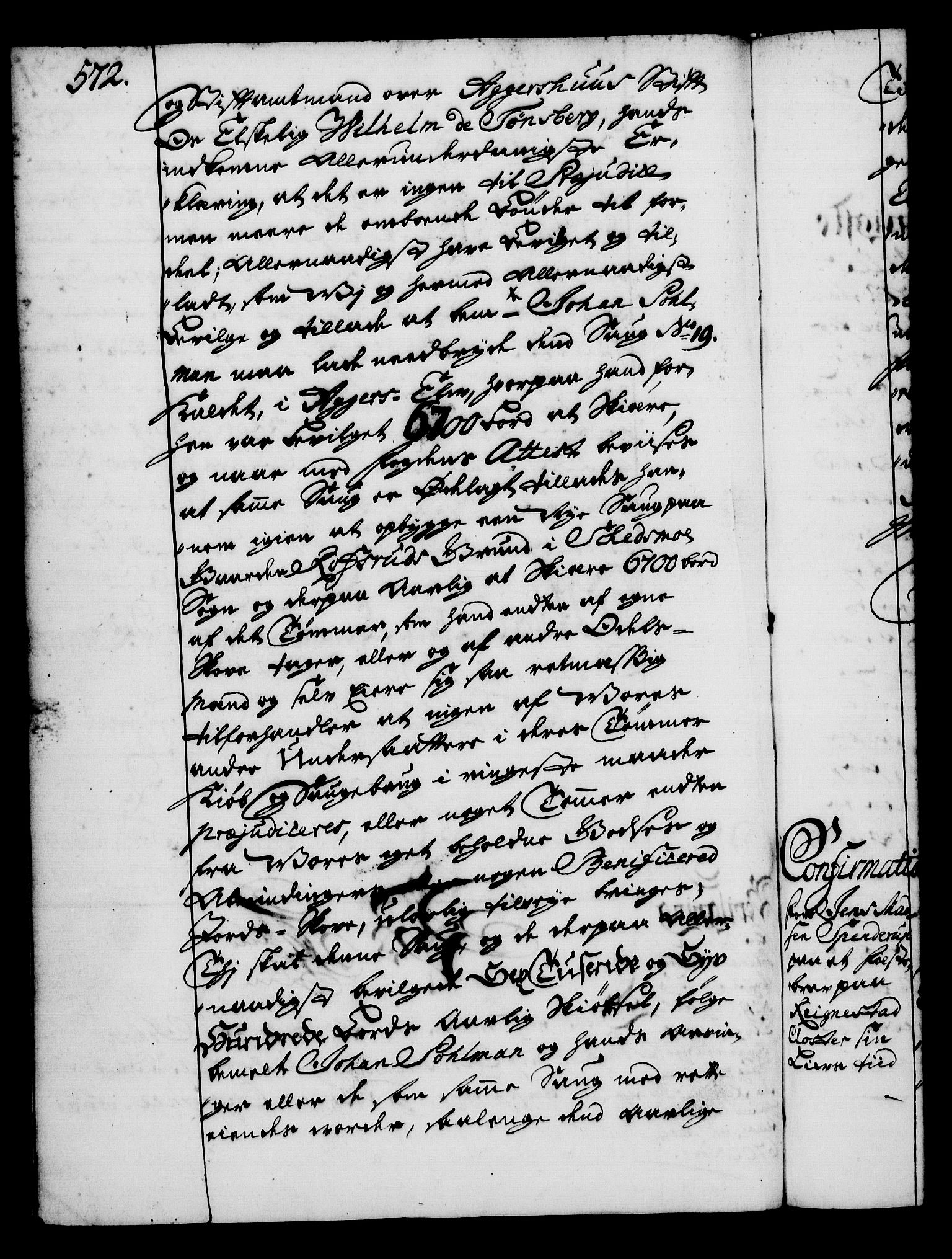 Rentekammeret, Kammerkanselliet, RA/EA-3111/G/Gg/Gga/L0001: Norsk ekspedisjonsprotokoll med register (merket RK 53.1), 1720-1723, p. 572