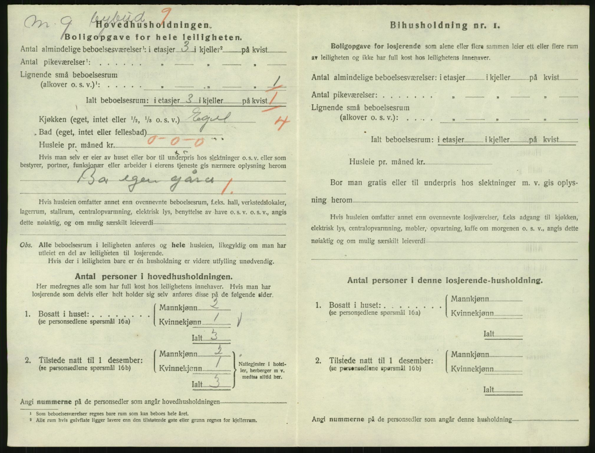 SAT, 1920 census for Mosjøen, 1920, p. 1659