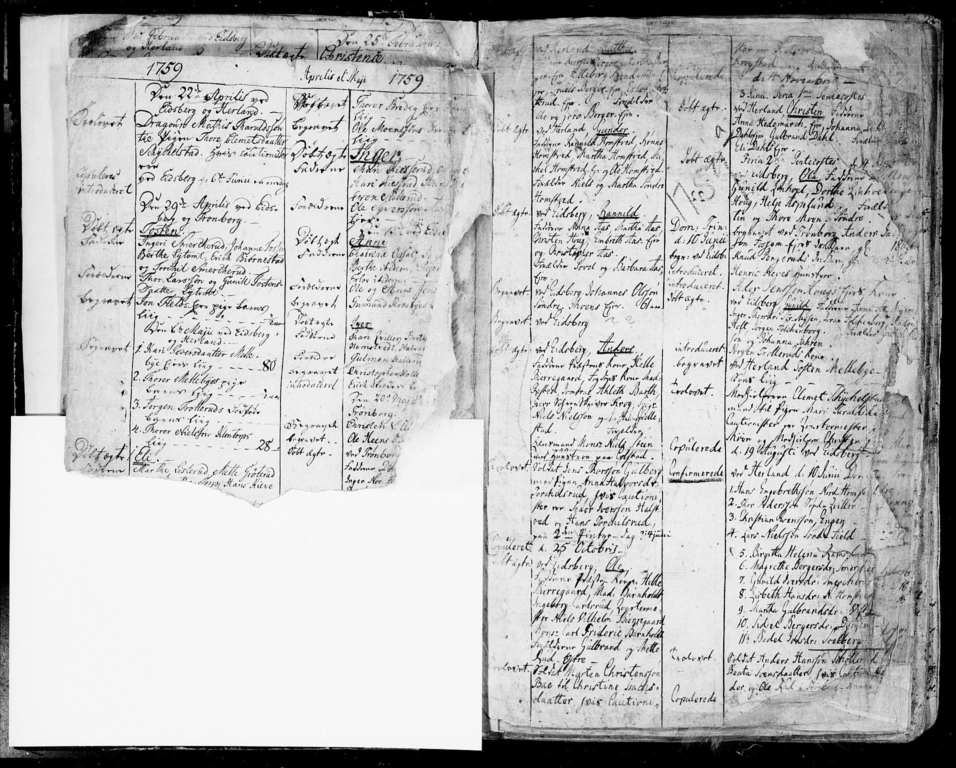 Eidsberg prestekontor Kirkebøker, SAO/A-10905/F/Fa/L0004: Parish register (official) no. I 4, 1759-1788, p. 3
