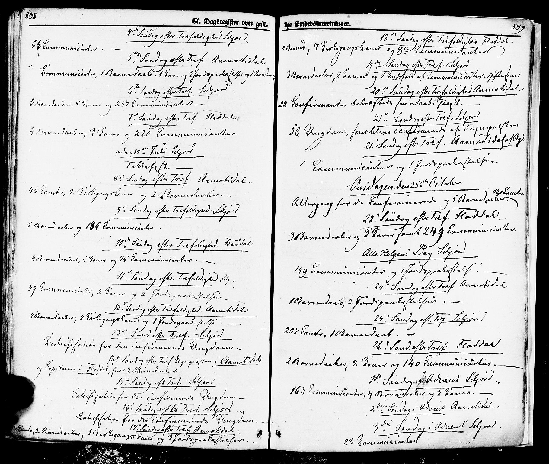 Seljord kirkebøker, SAKO/A-20/F/Fa/L0013: Parish register (official) no. I 13, 1866-1876, p. 838-839