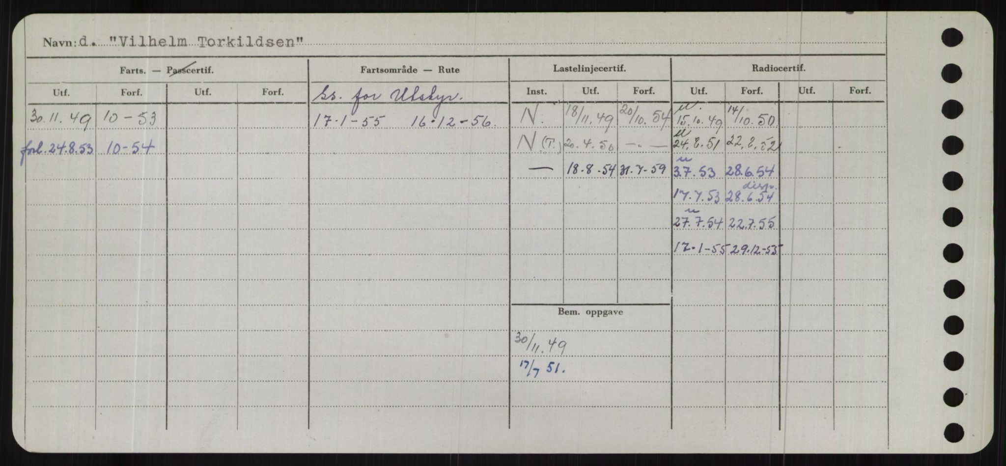 Sjøfartsdirektoratet med forløpere, Skipsmålingen, RA/S-1627/H/Hb/L0005: Fartøy, T-Å, p. 328