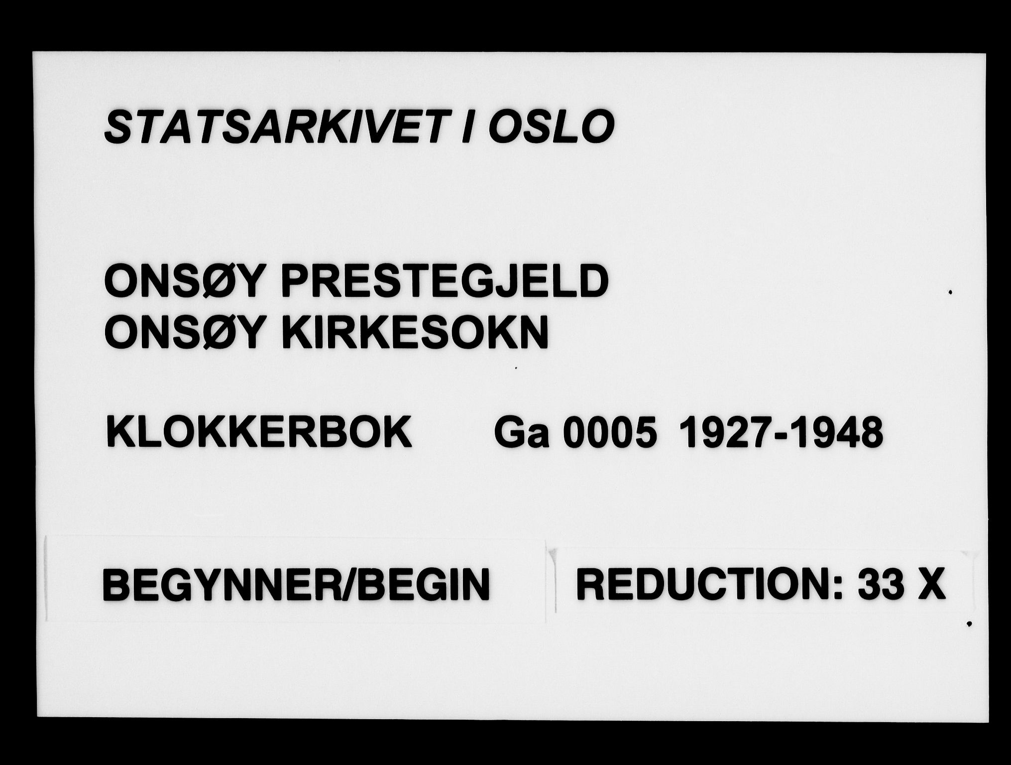 Onsøy prestekontor Kirkebøker, SAO/A-10914/G/Ga/L0005: Parish register (copy) no. I 5, 1927-1948