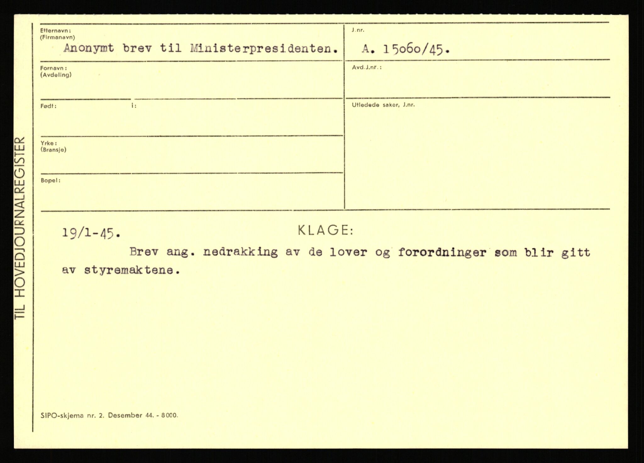 Statspolitiet - Hovedkontoret / Osloavdelingen, AV/RA-S-1329/C/Ca/L0001: Aabakken - Armann, 1943-1945, p. 4412