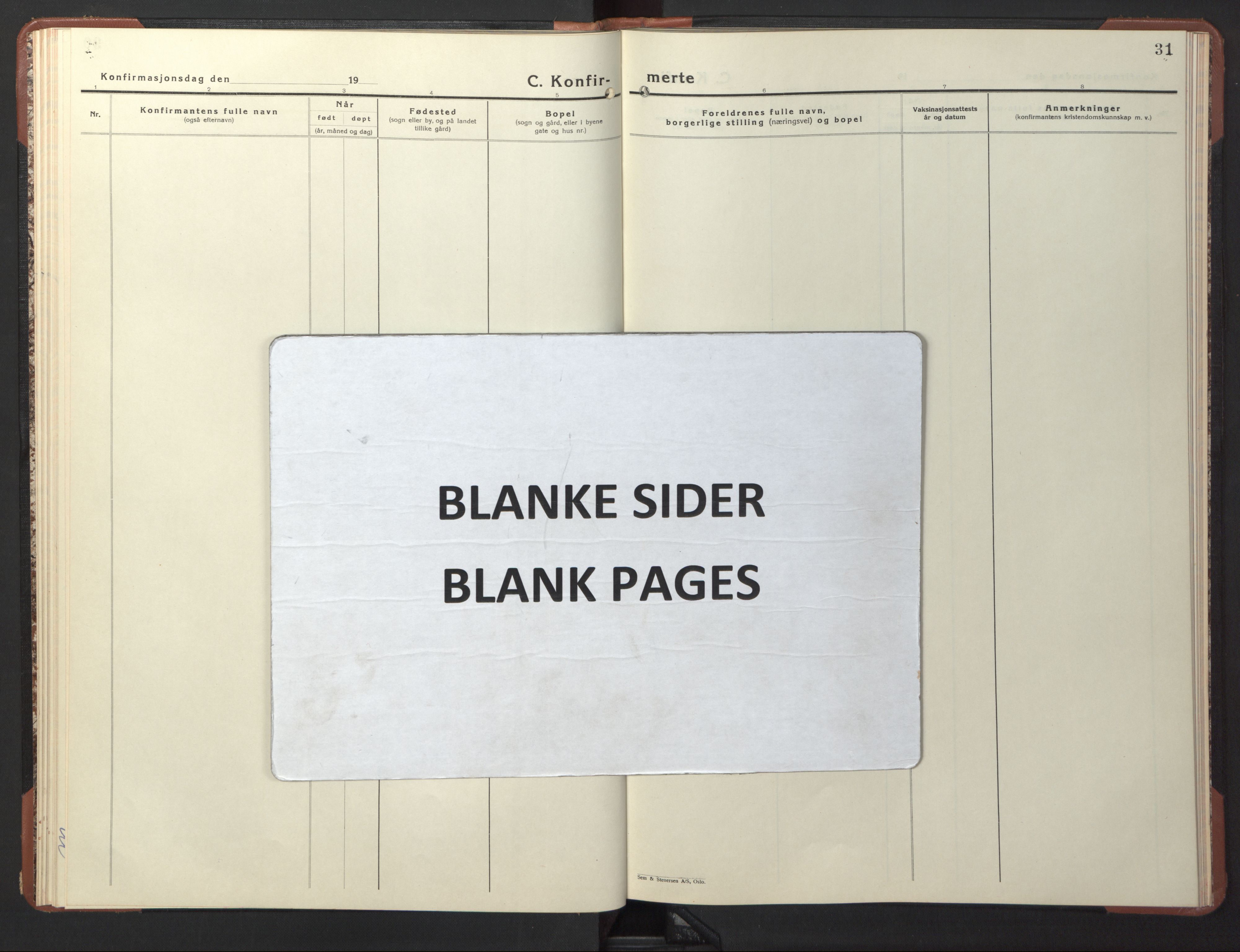 Ministerialprotokoller, klokkerbøker og fødselsregistre - Sør-Trøndelag, AV/SAT-A-1456/617/L0433: Parish register (copy) no. 617C04, 1942-1947, p. 31