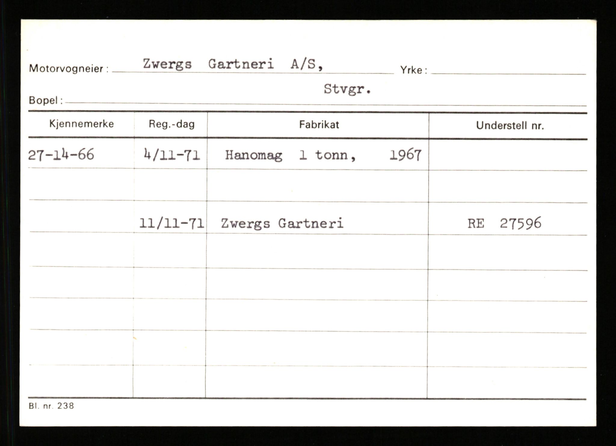 Stavanger trafikkstasjon, AV/SAST-A-101942/0/G/L0011: Registreringsnummer: 240000 - 363477, 1930-1971, p. 973