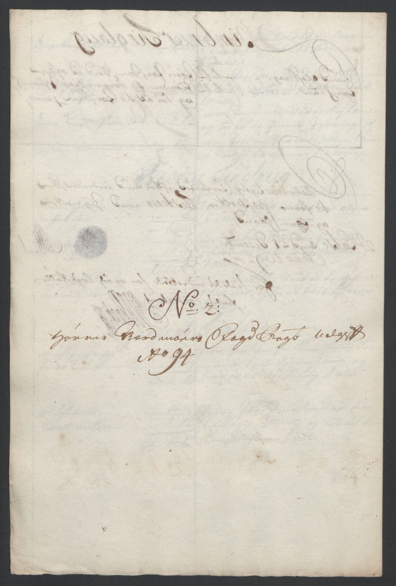 Rentekammeret inntil 1814, Reviderte regnskaper, Fogderegnskap, AV/RA-EA-4092/R56/L3736: Fogderegnskap Nordmøre, 1694-1696, p. 117