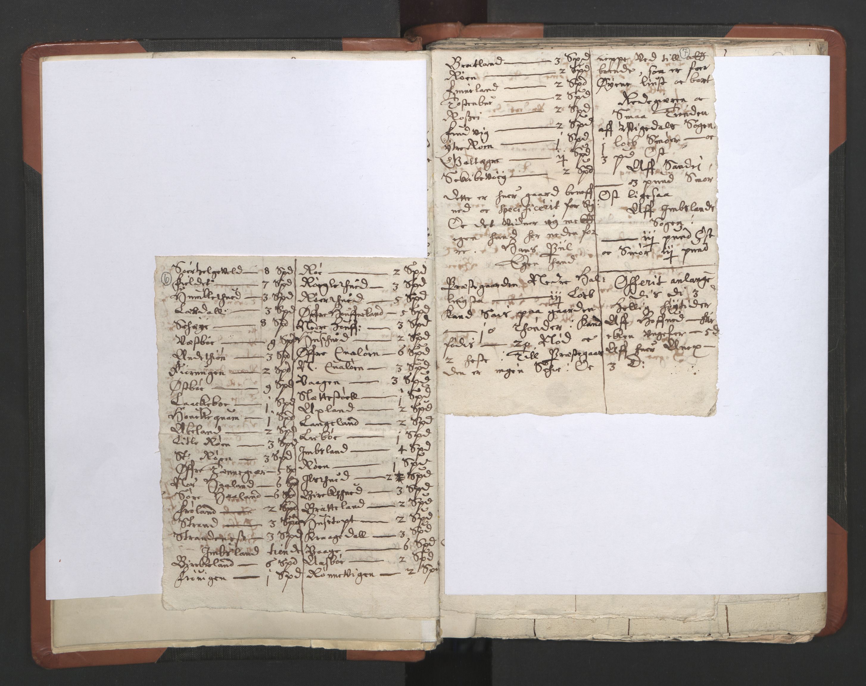 RA, Vicar's Census 1664-1666, no. 19: Ryfylke deanery, 1664-1666, p. 6-7