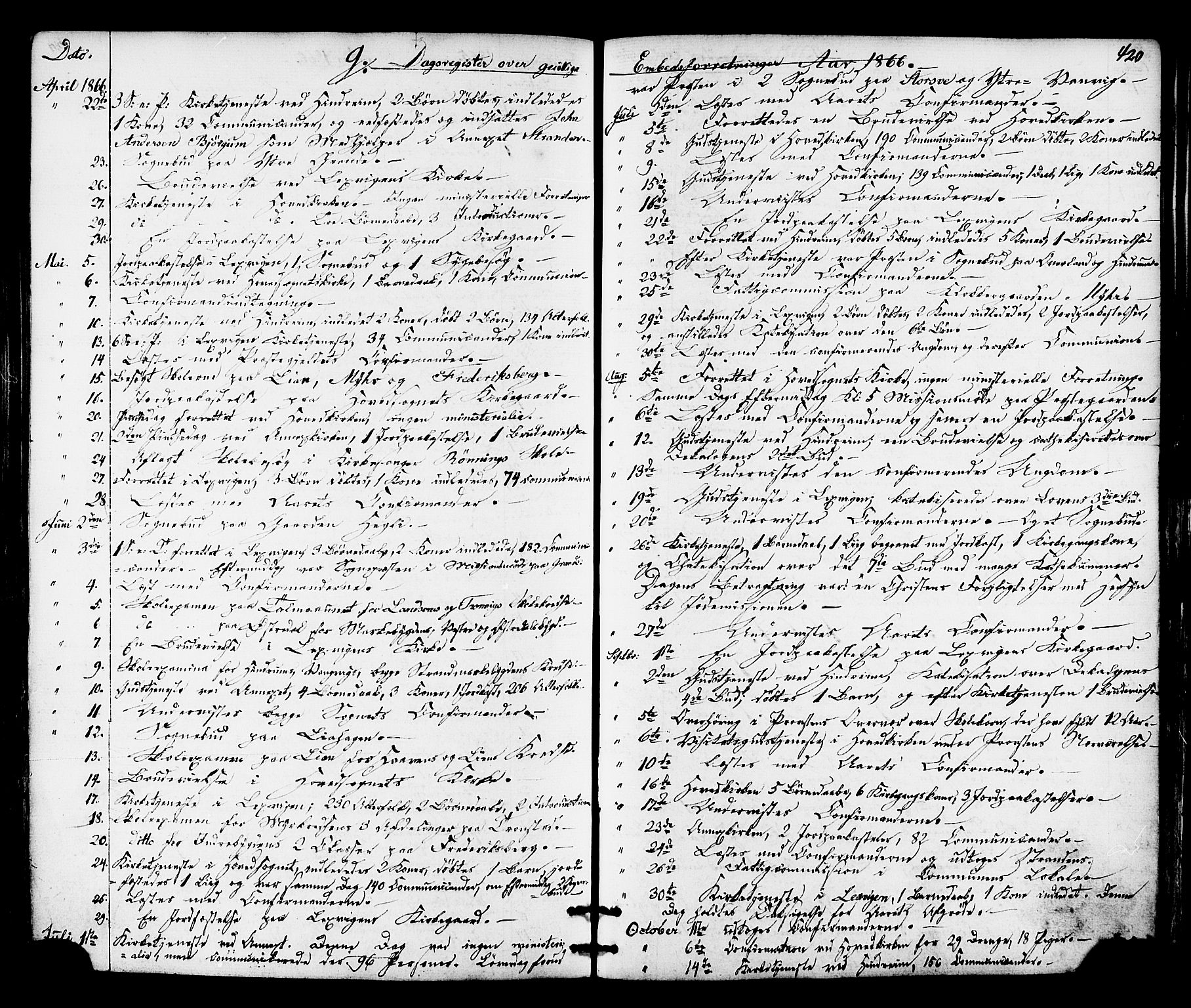 Ministerialprotokoller, klokkerbøker og fødselsregistre - Nord-Trøndelag, SAT/A-1458/701/L0009: Parish register (official) no. 701A09 /1, 1864-1882, p. 420