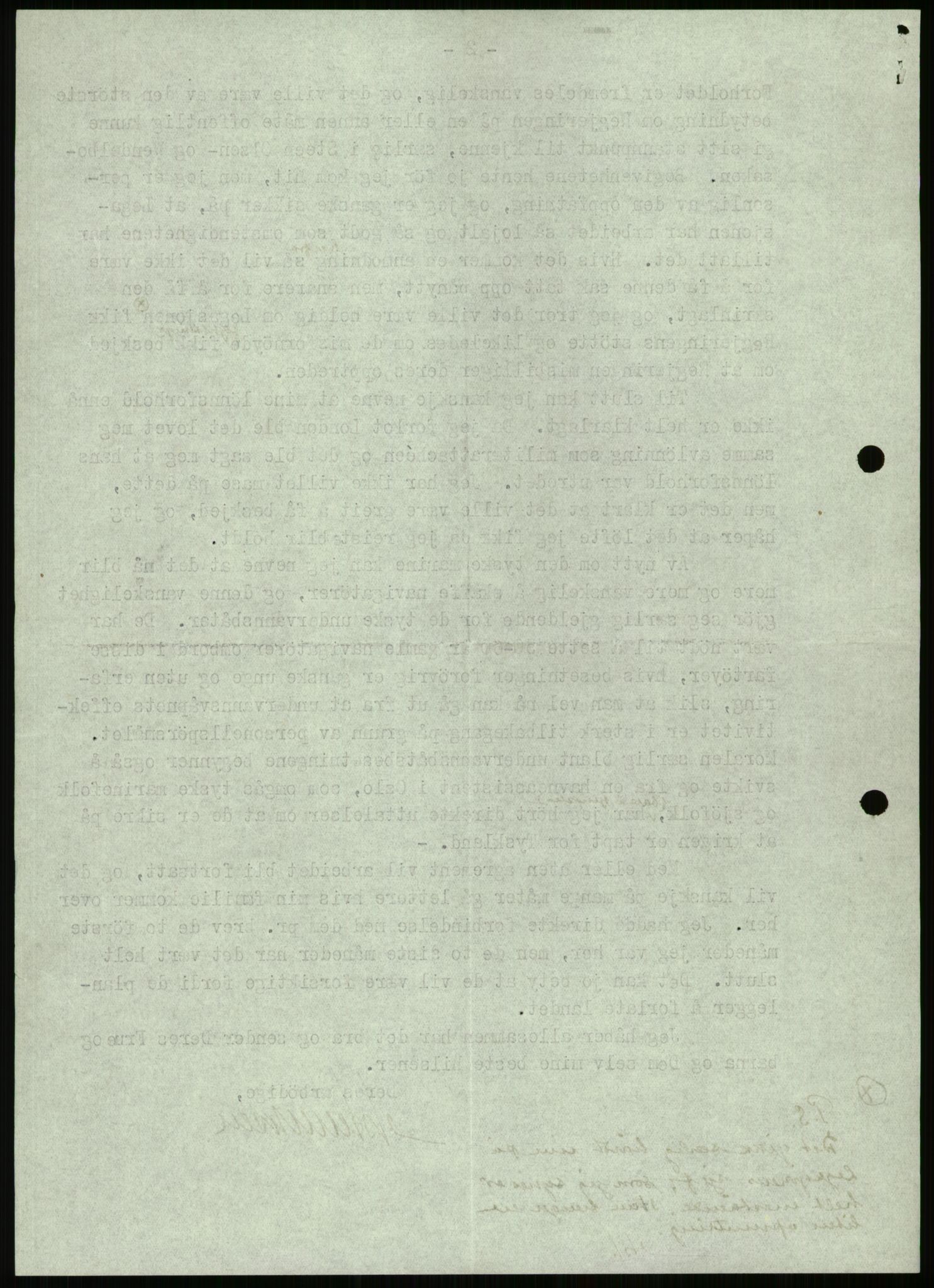 Lie, Trygve, AV/RA-PA-1407/D/L0003: Blandet korrespondanse., 1940-1948, p. 802