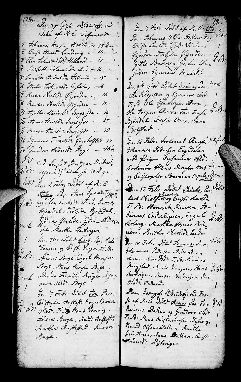 Os sokneprestembete, AV/SAB-A-99929: Parish register (official) no. A 10, 1779-1788, p. 79