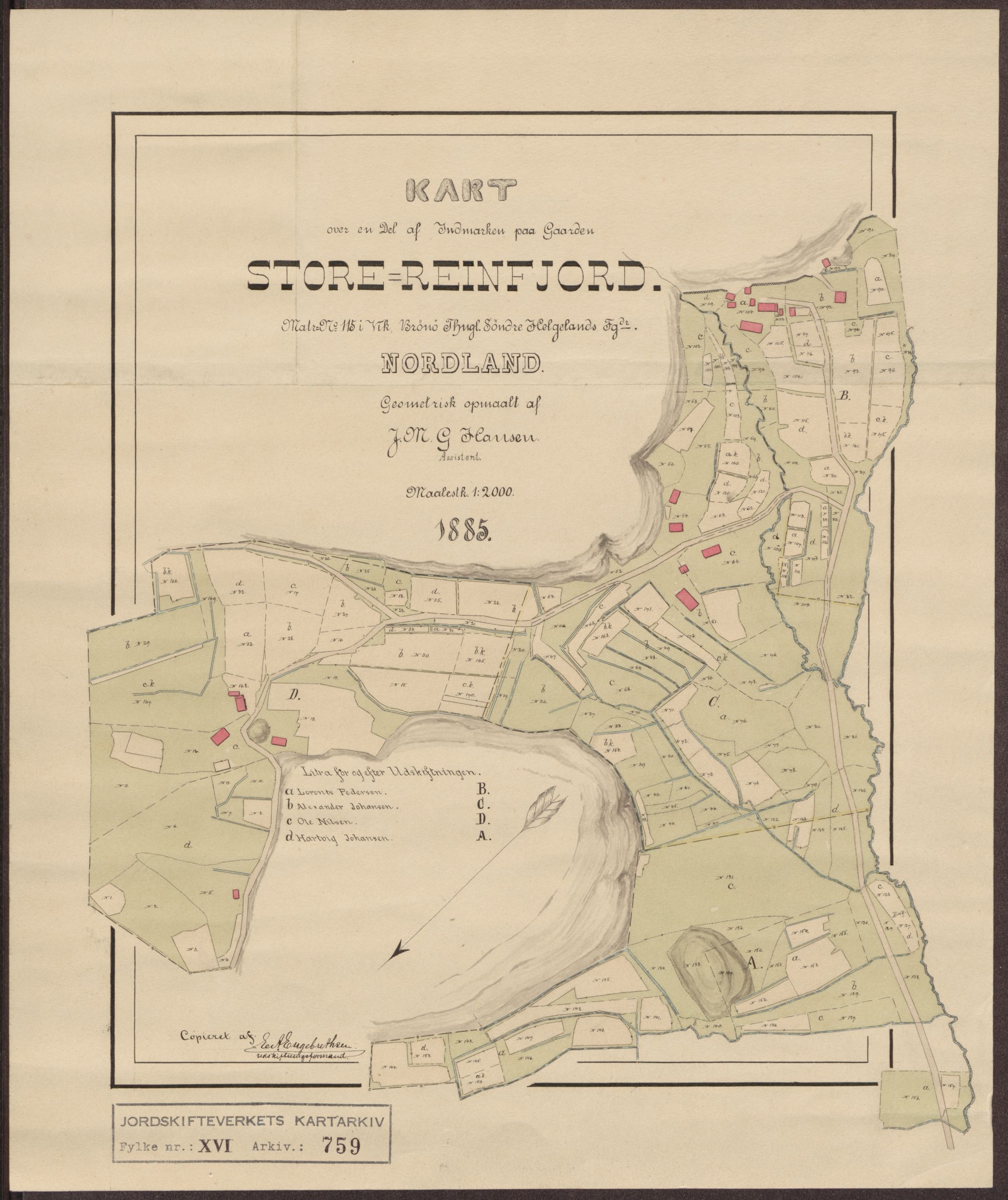 Jordskifteverkets kartarkiv, RA/S-3929/T, 1859-1988, p. 891