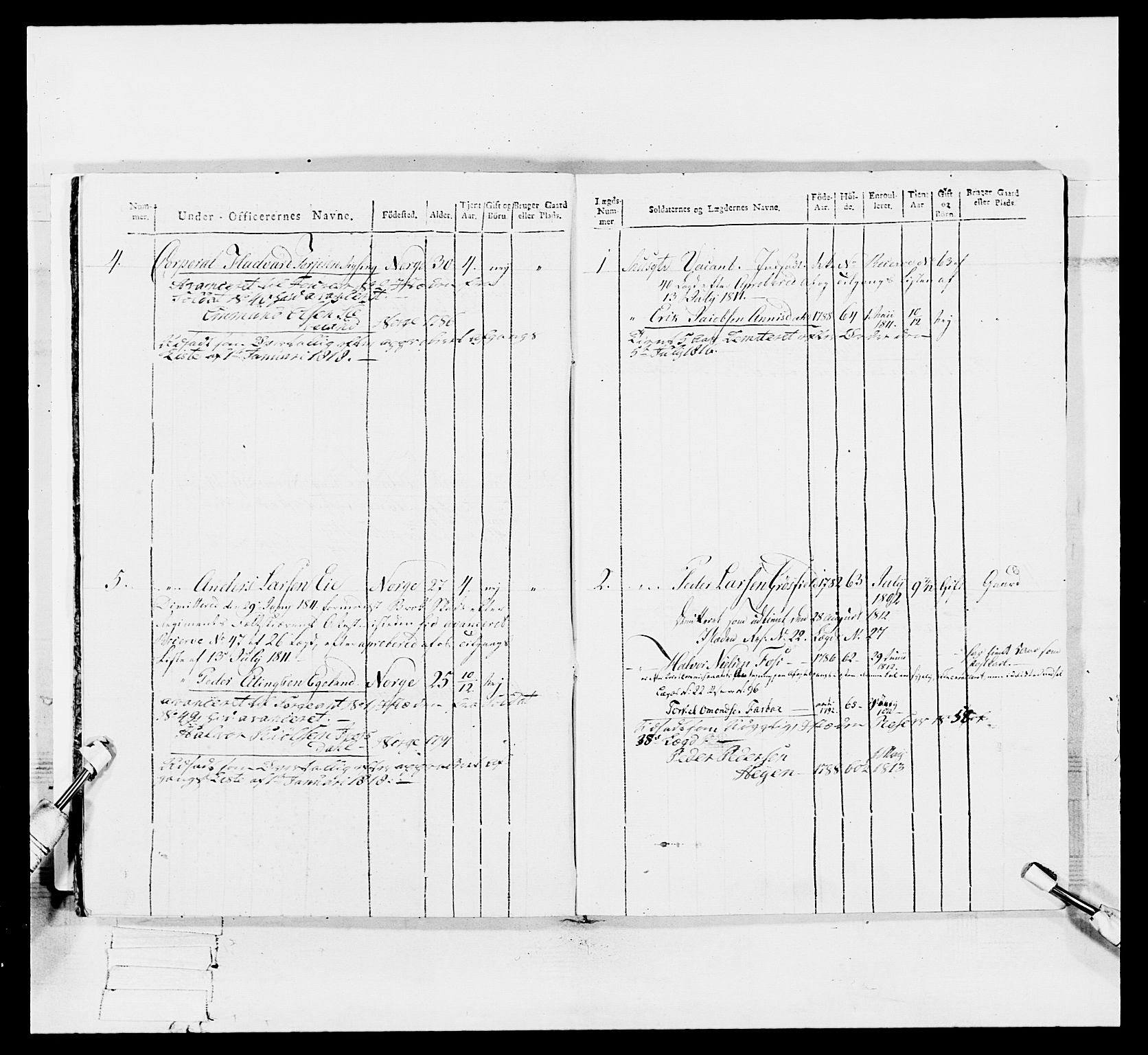 Generalitets- og kommissariatskollegiet, Det kongelige norske kommissariatskollegium, AV/RA-EA-5420/E/Eh/L0113: Vesterlenske nasjonale infanteriregiment, 1812, p. 320