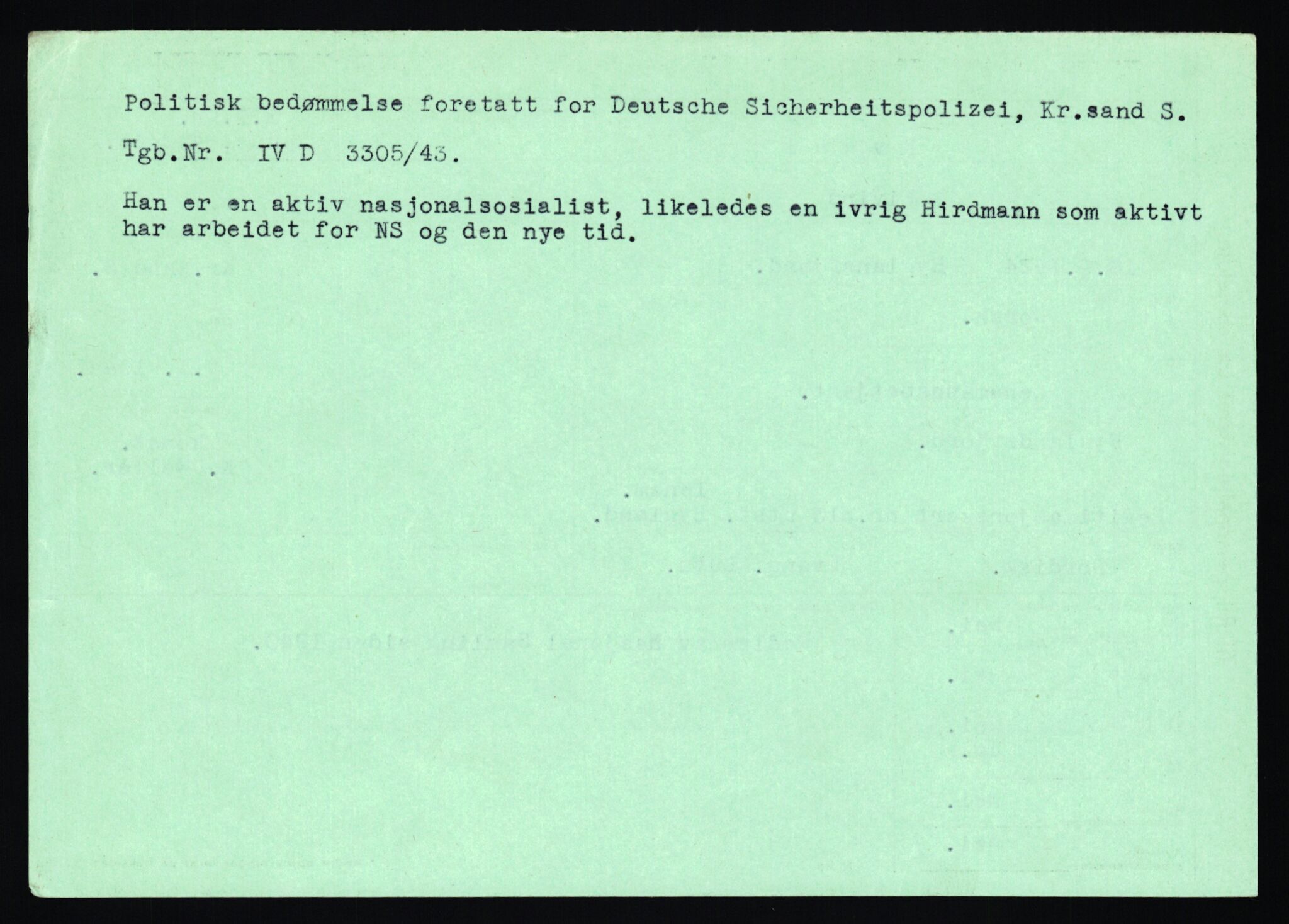 Statspolitiet - Hovedkontoret / Osloavdelingen, AV/RA-S-1329/C/Ca/L0009: Knutsen - Limstrand, 1943-1945, p. 2099