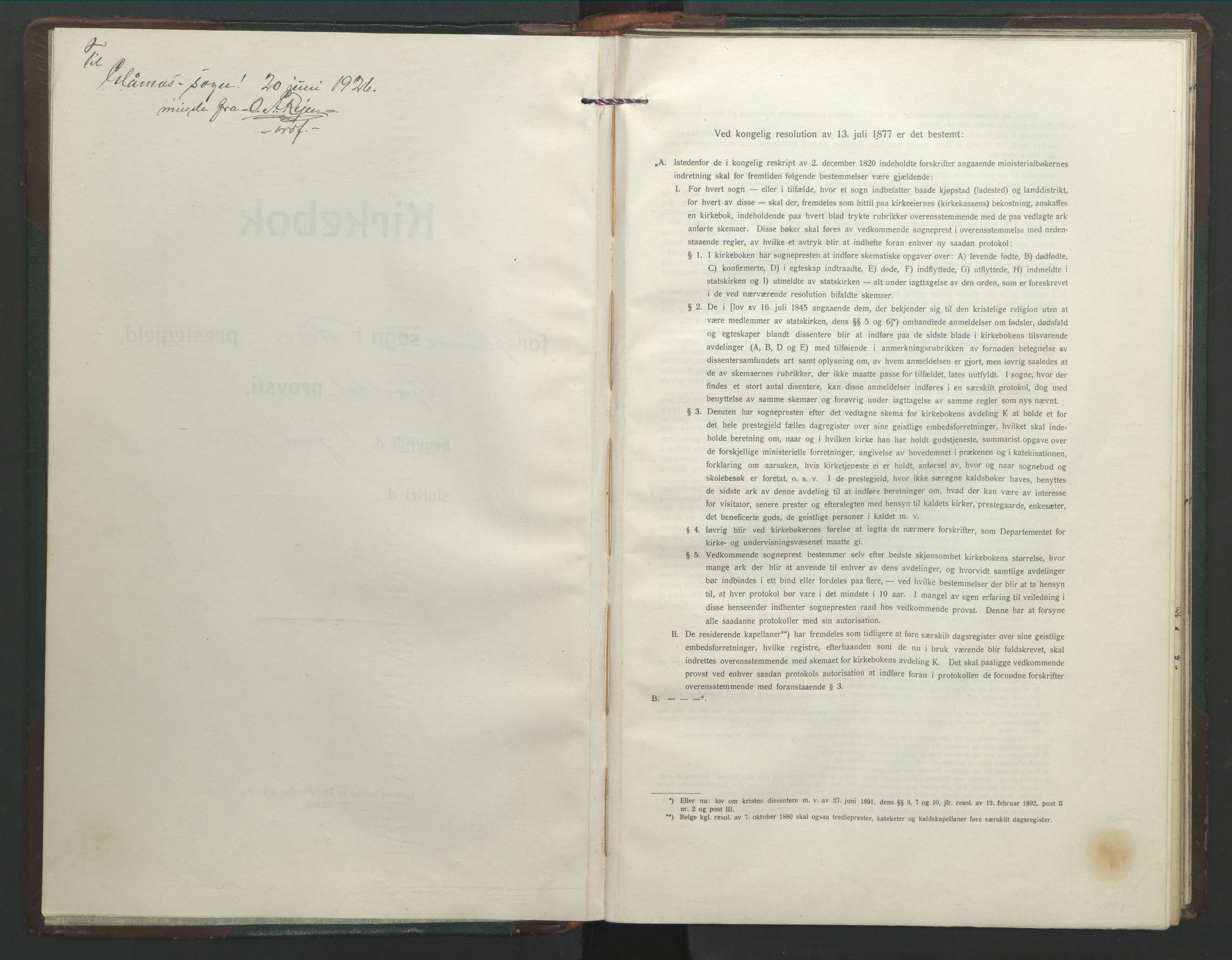 Ministerialprotokoller, klokkerbøker og fødselsregistre - Sør-Trøndelag, SAT/A-1456/682/L0947: Parish register (copy) no. 682C01, 1926-1968