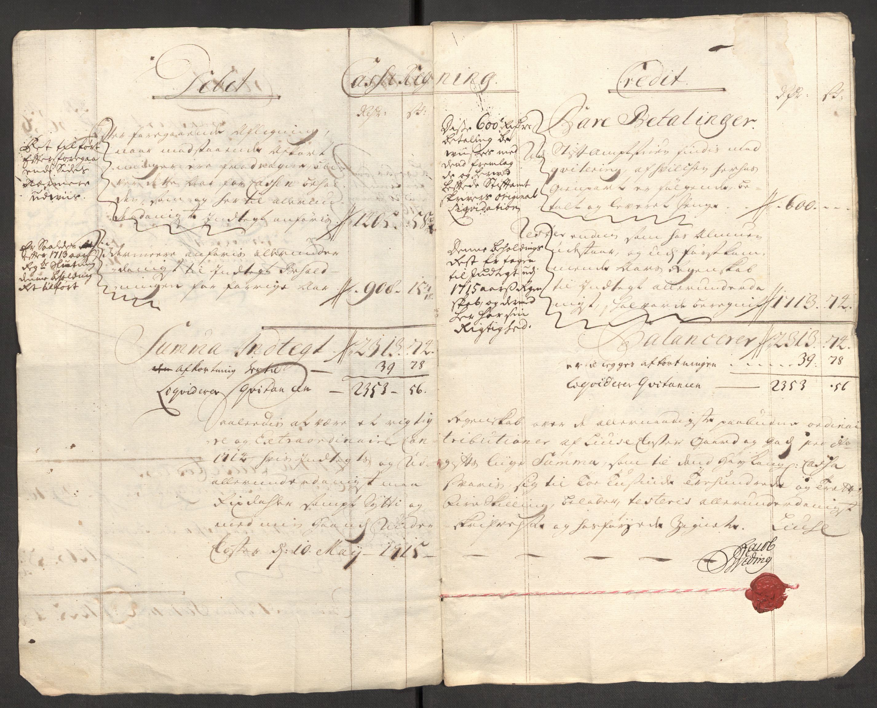 Rentekammeret inntil 1814, Reviderte regnskaper, Fogderegnskap, RA/EA-4092/R50/L3160: Fogderegnskap Lyse kloster, 1710-1719, p. 280