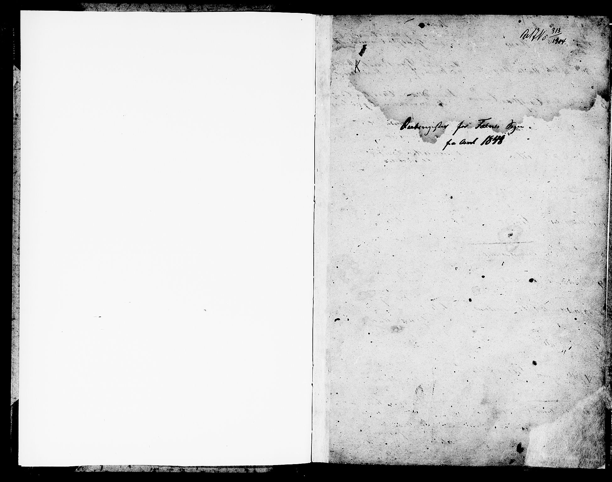 Skudenes sokneprestkontor, SAST/A -101849/H/Ha/Hab/L0001: Parish register (copy) no. B 1, 1848-1864