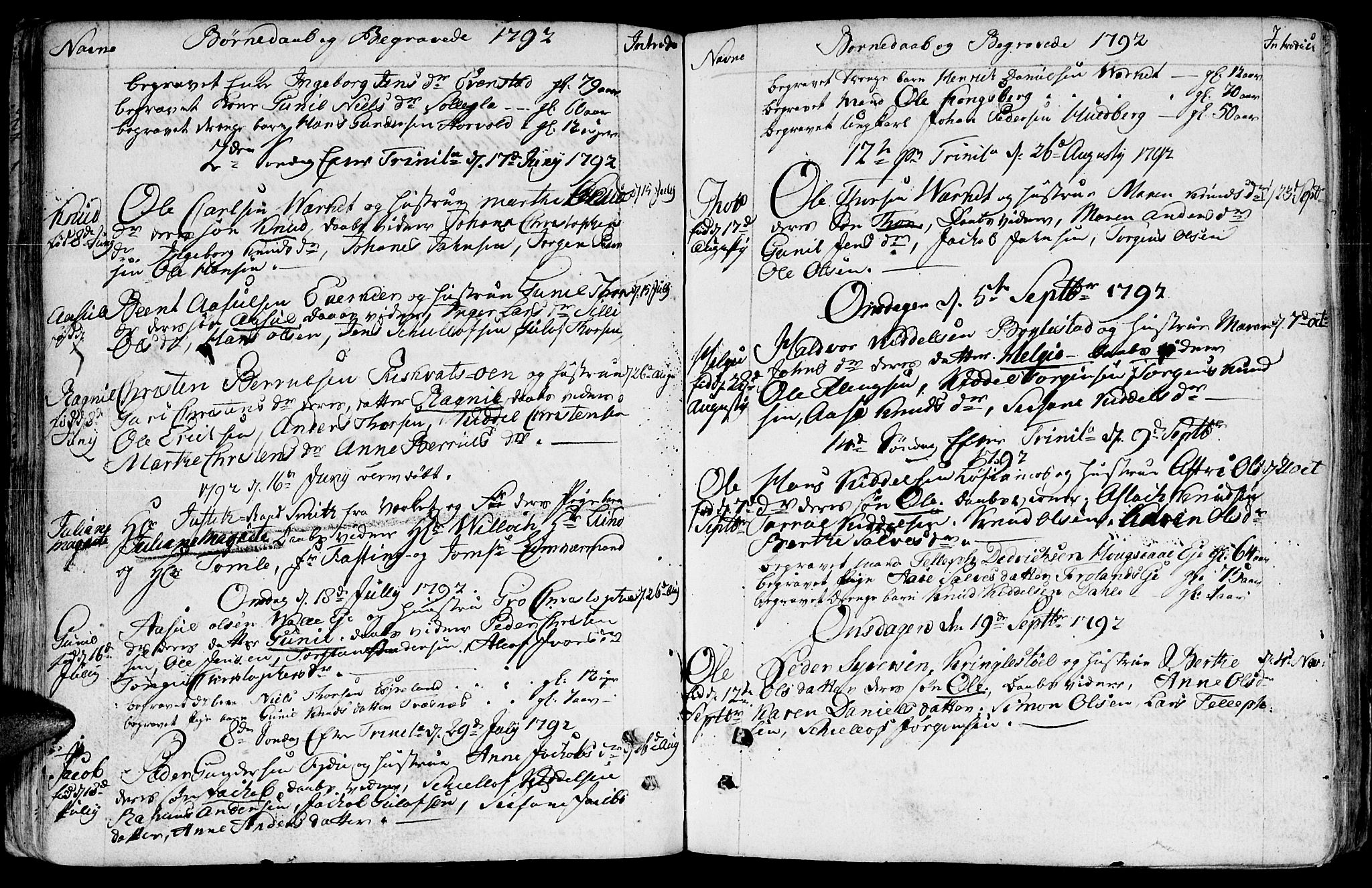 Froland sokneprestkontor, AV/SAK-1111-0013/F/Fb/L0005: Parish register (copy) no. B 5, 1786-1816, p. 29