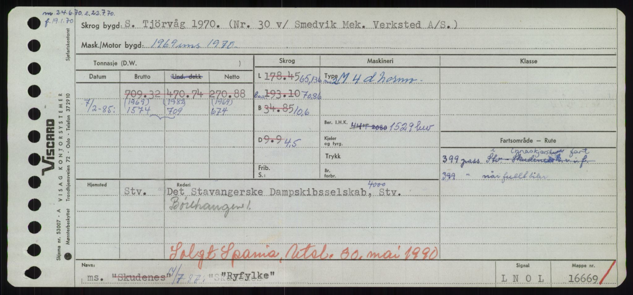 Sjøfartsdirektoratet med forløpere, Skipsmålingen, RA/S-1627/H/Hd/L0031: Fartøy, Rju-Sam, p. 367