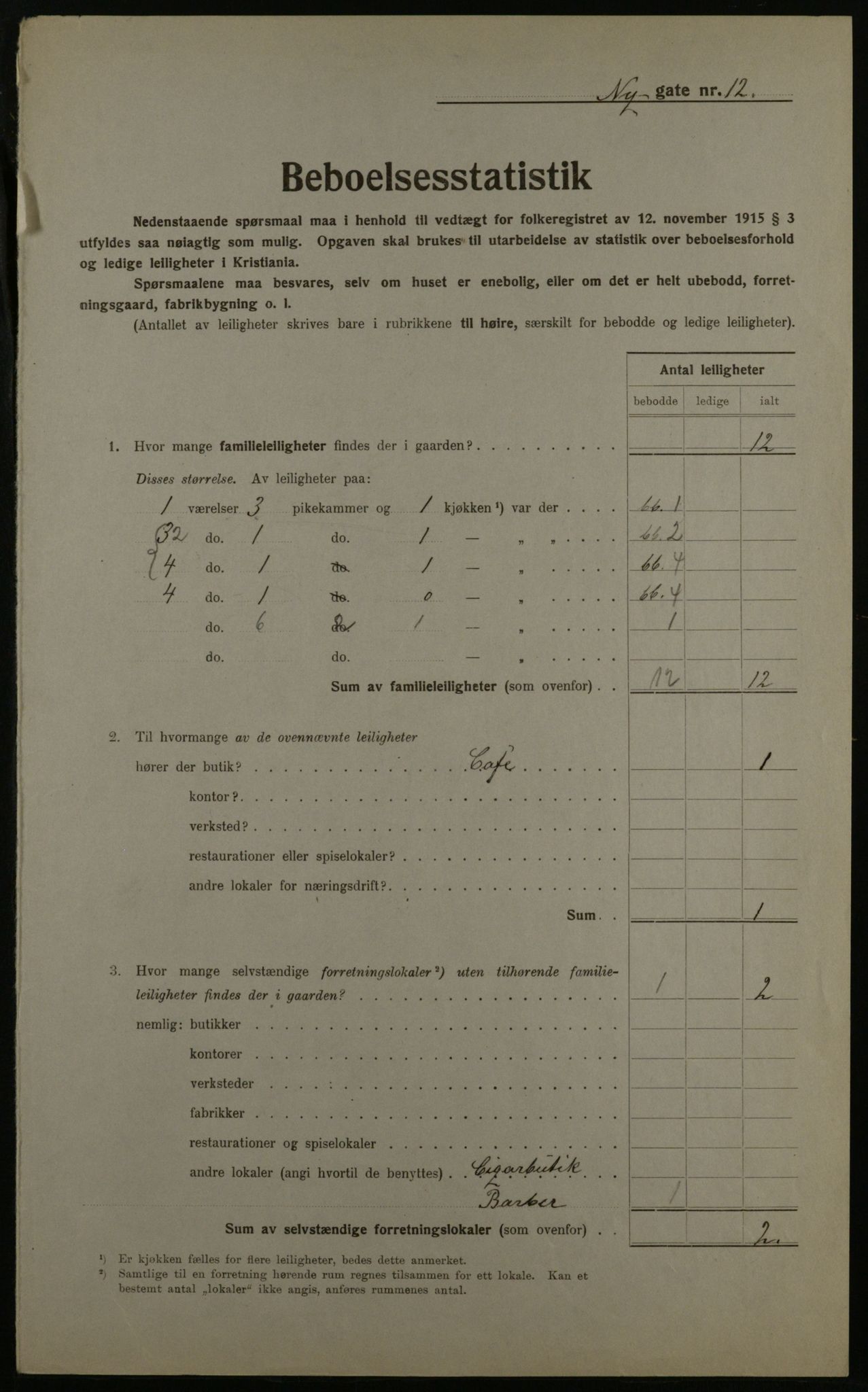 OBA, Municipal Census 1923 for Kristiania, 1923, p. 81293