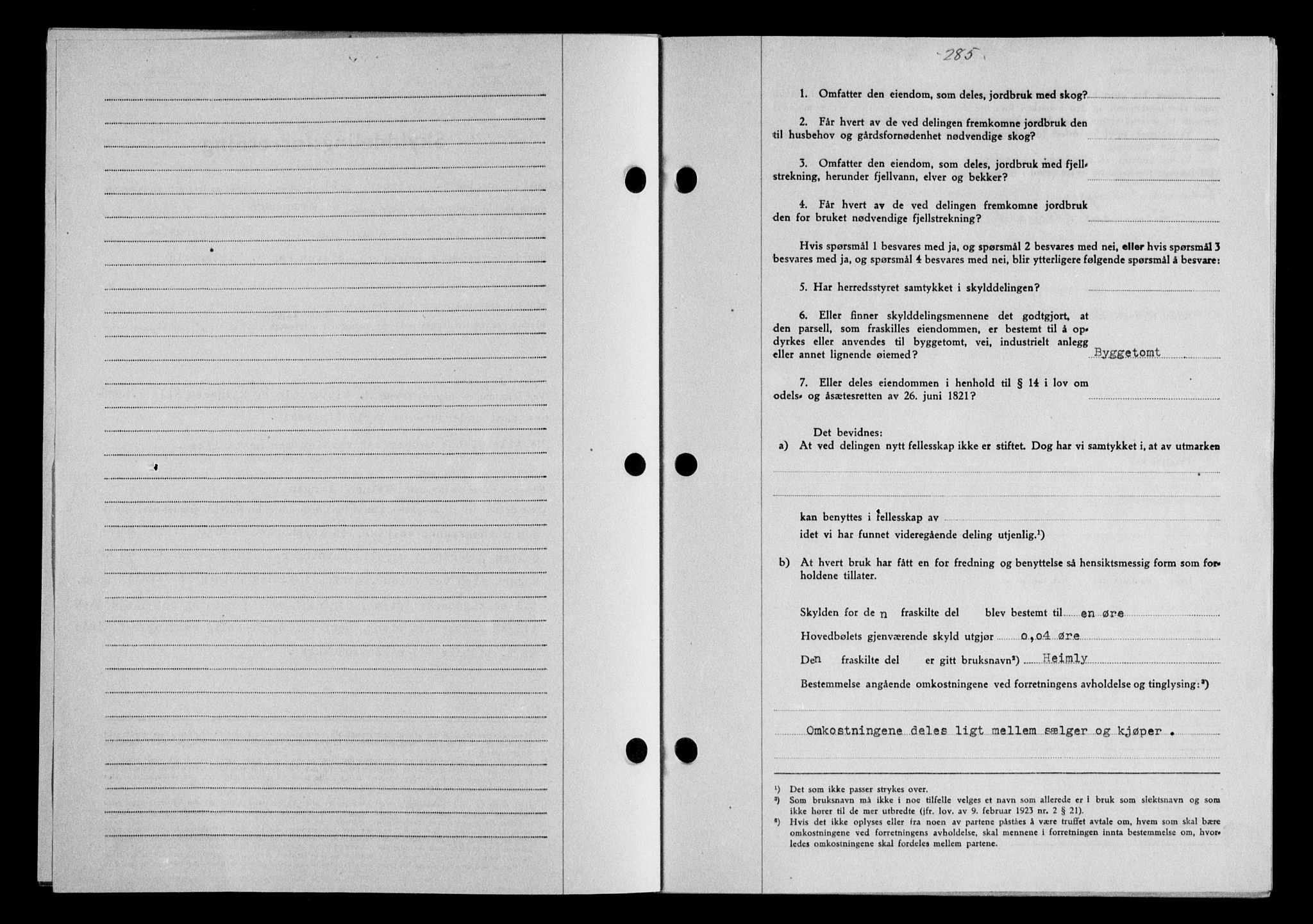 Gauldal sorenskriveri, SAT/A-0014/1/2/2C/L0058: Mortgage book no. 63, 1944-1945, Diary no: : 1042/1944