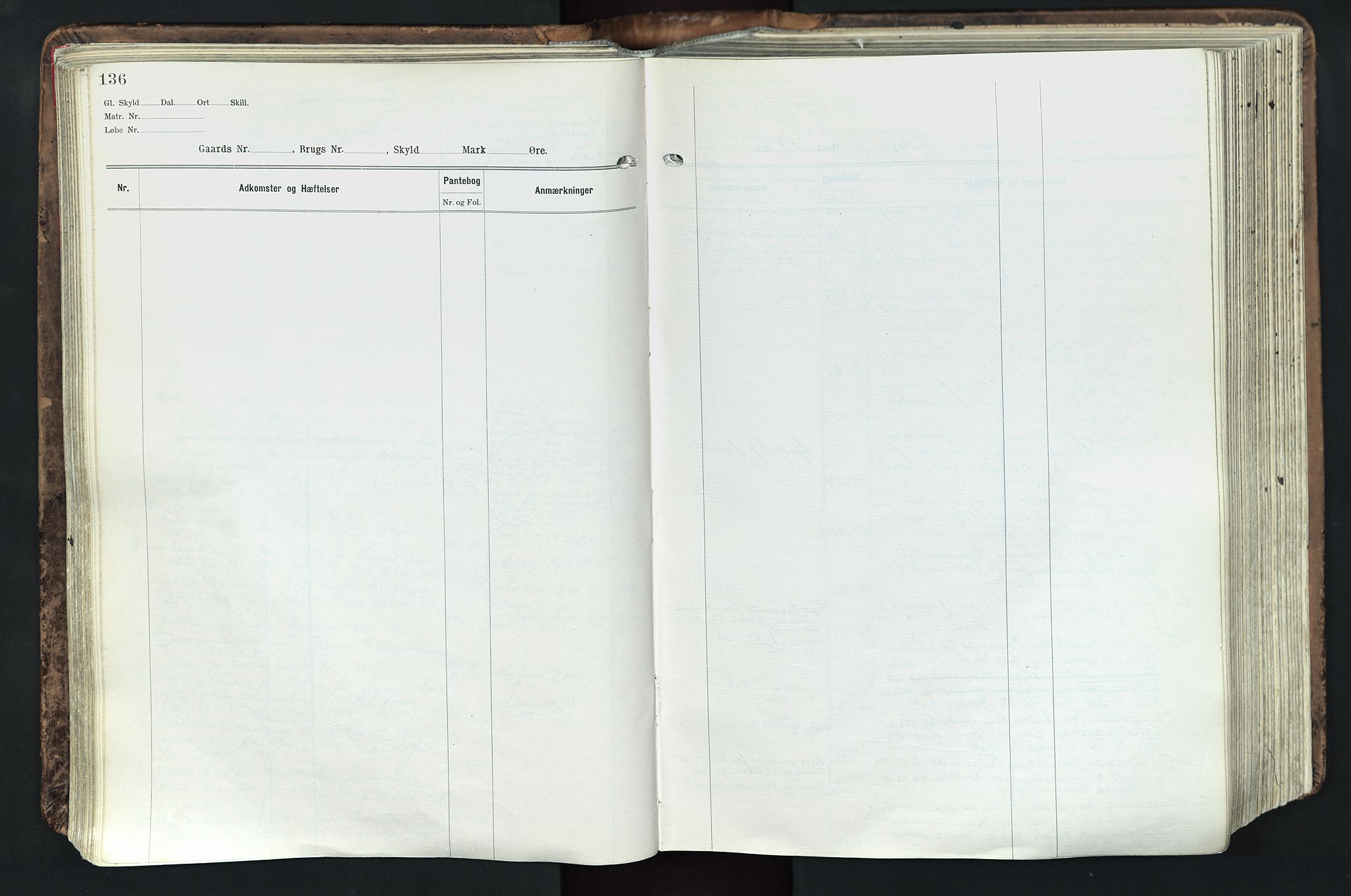 Solør tingrett, AV/SAH-TING-008/H/Ha/Hak/L0003: Mortgage register no. III, 1900-1935, p. 136