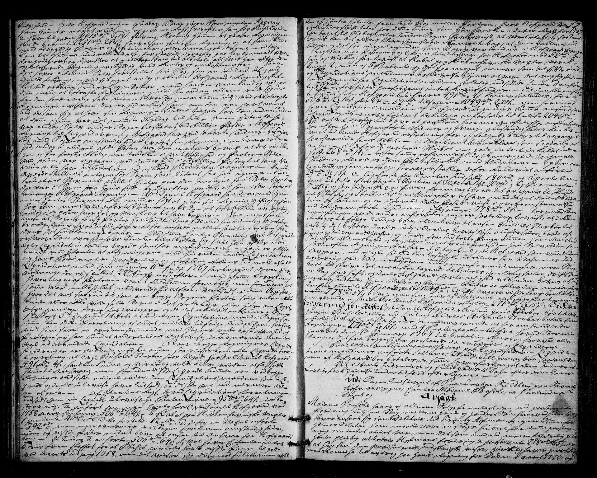 Drammen byfogd, AV/SAKO-A-222/F/Fa/L0055: Tingbok for Bragernes, 1774-1777, p. 16b-17a