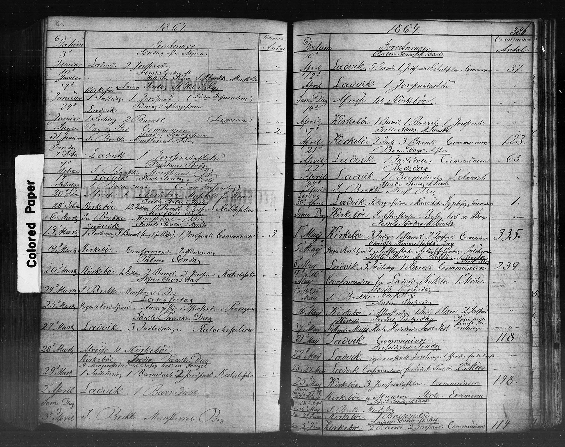 Lavik sokneprestembete, AV/SAB-A-80901: Parish register (official) no. A 4, 1864-1881, p. 386