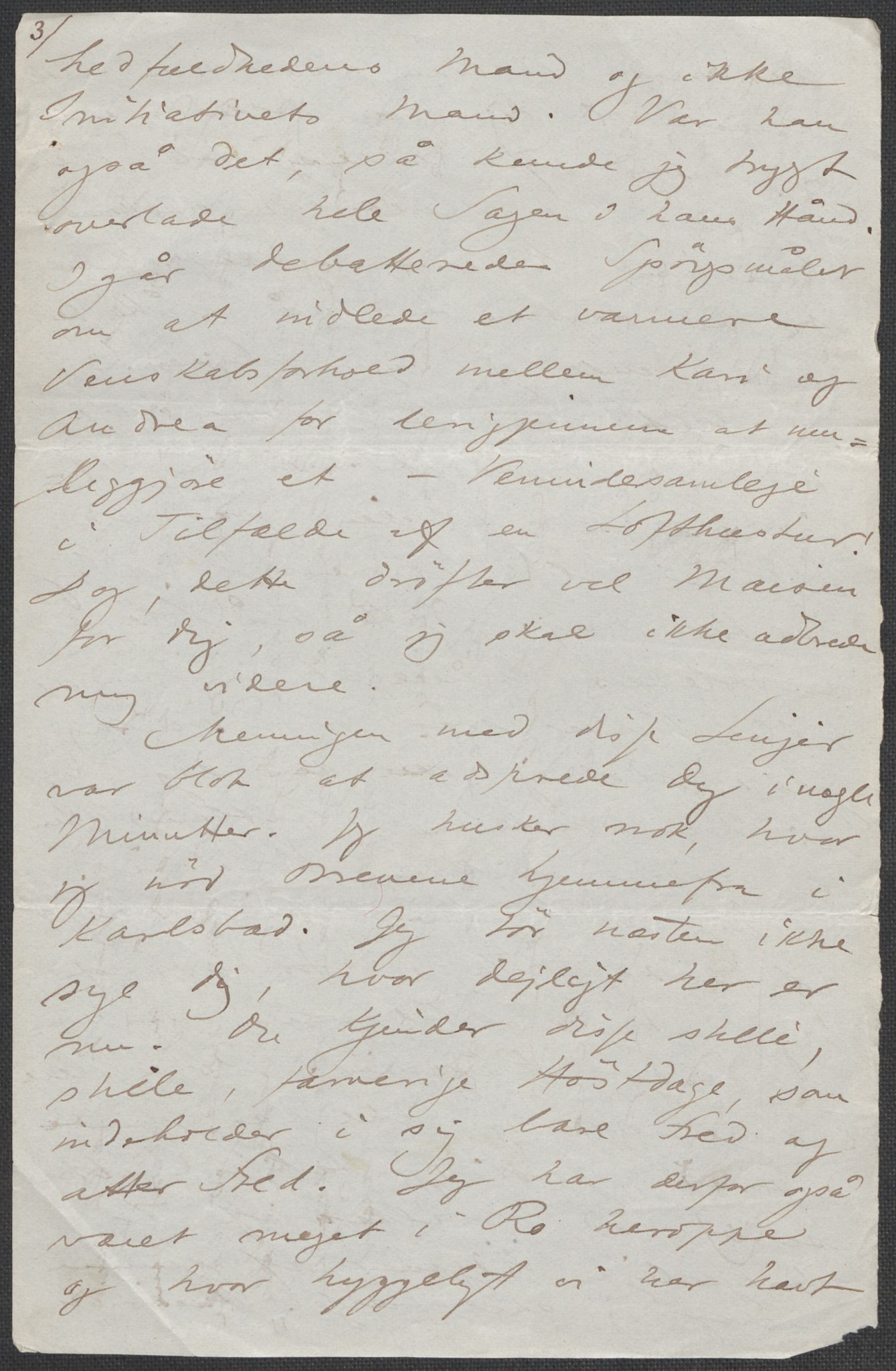 Beyer, Frants, AV/RA-PA-0132/F/L0001: Brev fra Edvard Grieg til Frantz Beyer og "En del optegnelser som kan tjene til kommentar til brevene" av Marie Beyer, 1872-1907, p. 209