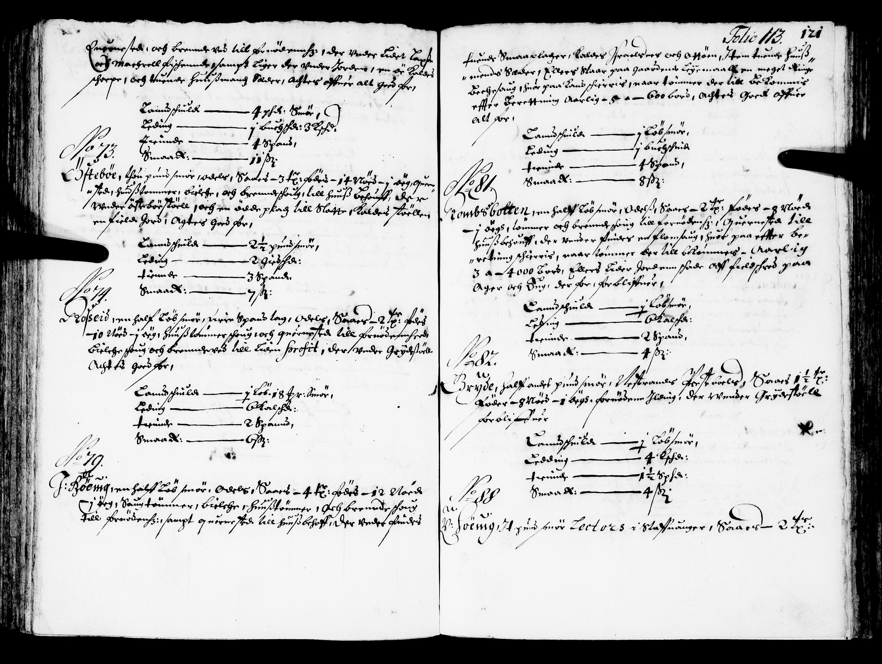 Rentekammeret inntil 1814, Realistisk ordnet avdeling, RA/EA-4070/N/Nb/Nba/L0033: Ryfylke fogderi, 1668, p. 112b-113a