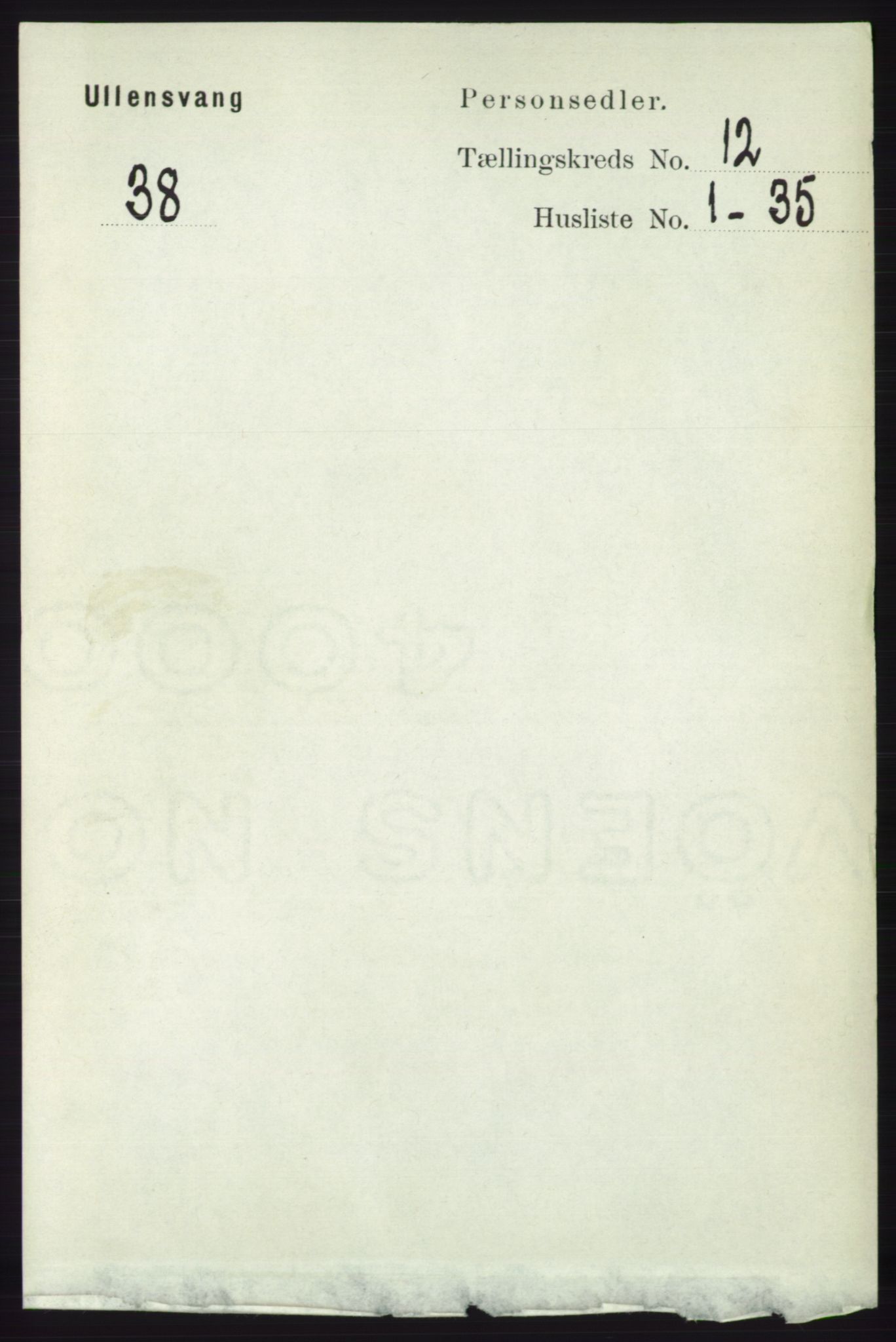RA, 1891 census for 1230 Ullensvang, 1891, p. 4666