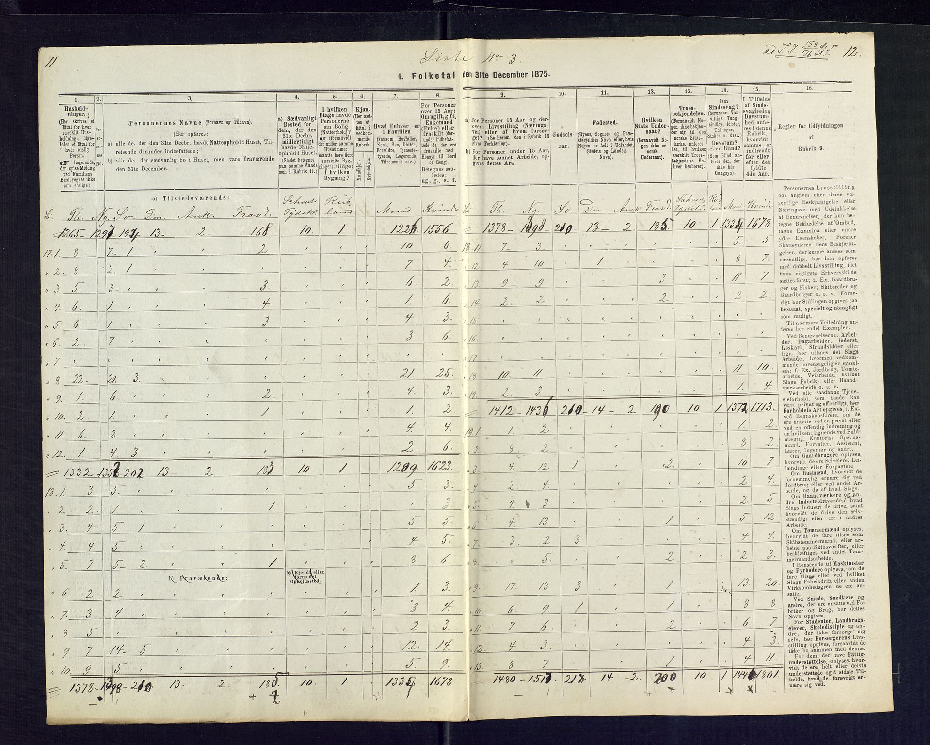 SAKO, 1875 census for 0705P Tønsberg, 1875, p. 18