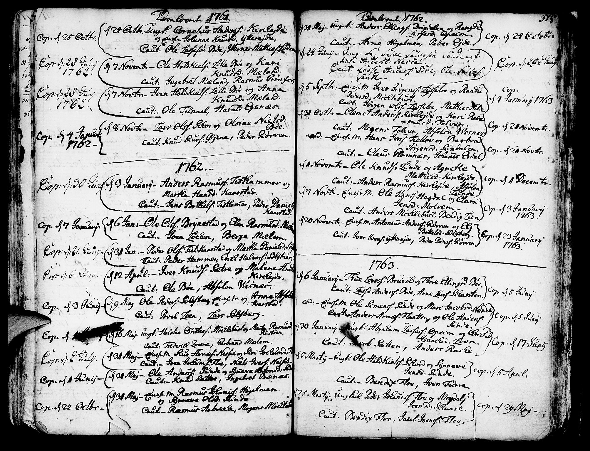 Innvik sokneprestembete, SAB/A-80501: Parish register (official) no. A 1, 1750-1816, p. 378