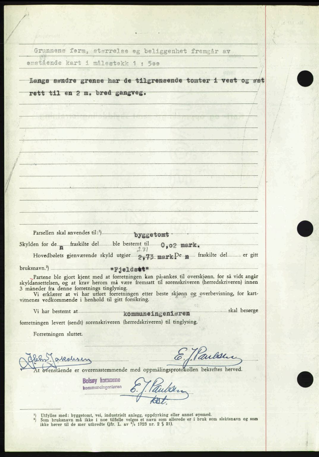 Romsdal sorenskriveri, AV/SAT-A-4149/1/2/2C: Mortgage book no. A28, 1948-1949, Diary no: : 297/1949