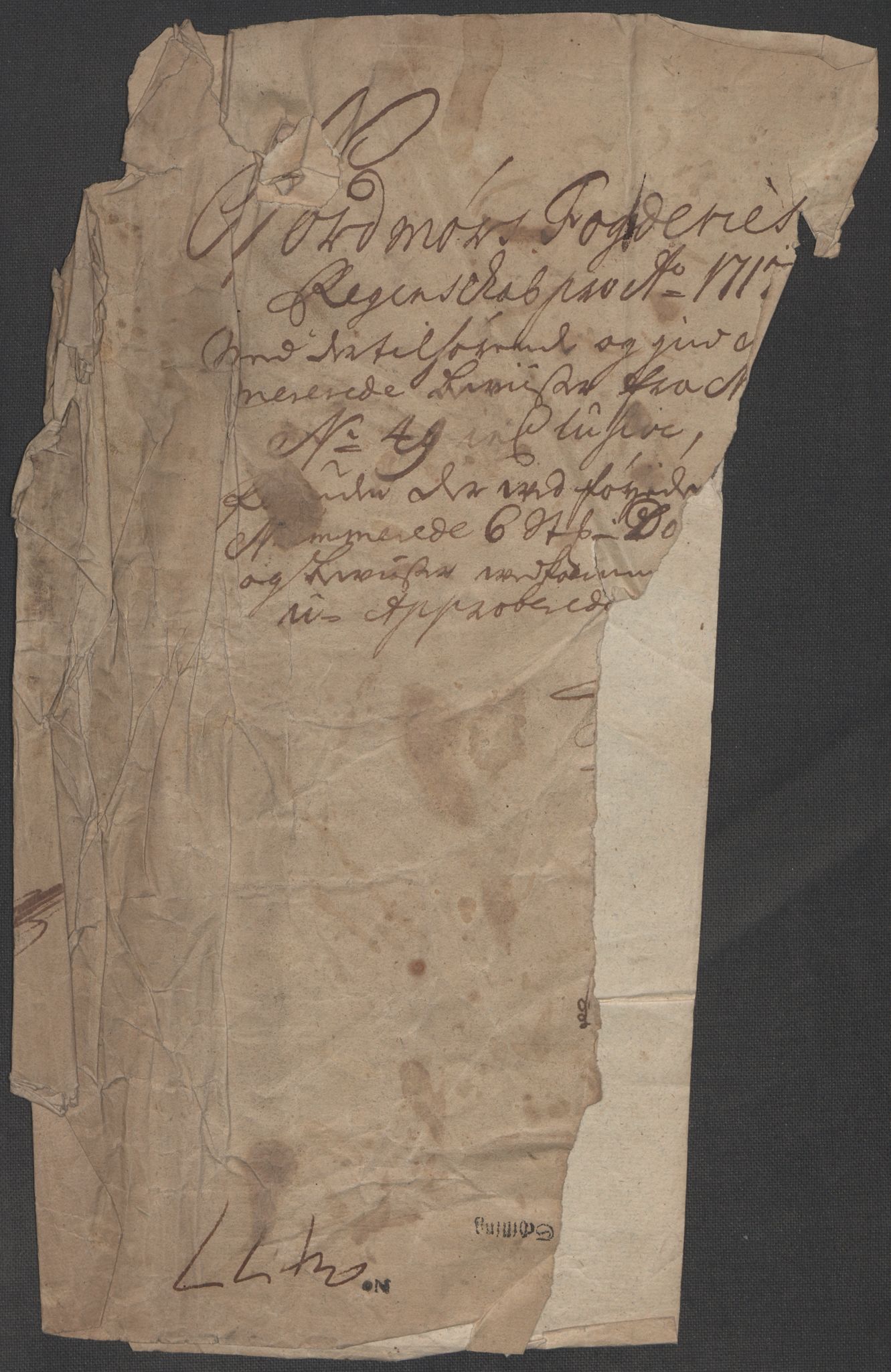 Rentekammeret inntil 1814, Reviderte regnskaper, Fogderegnskap, AV/RA-EA-4092/R56/L3750: Fogderegnskap Nordmøre, 1717, p. 3