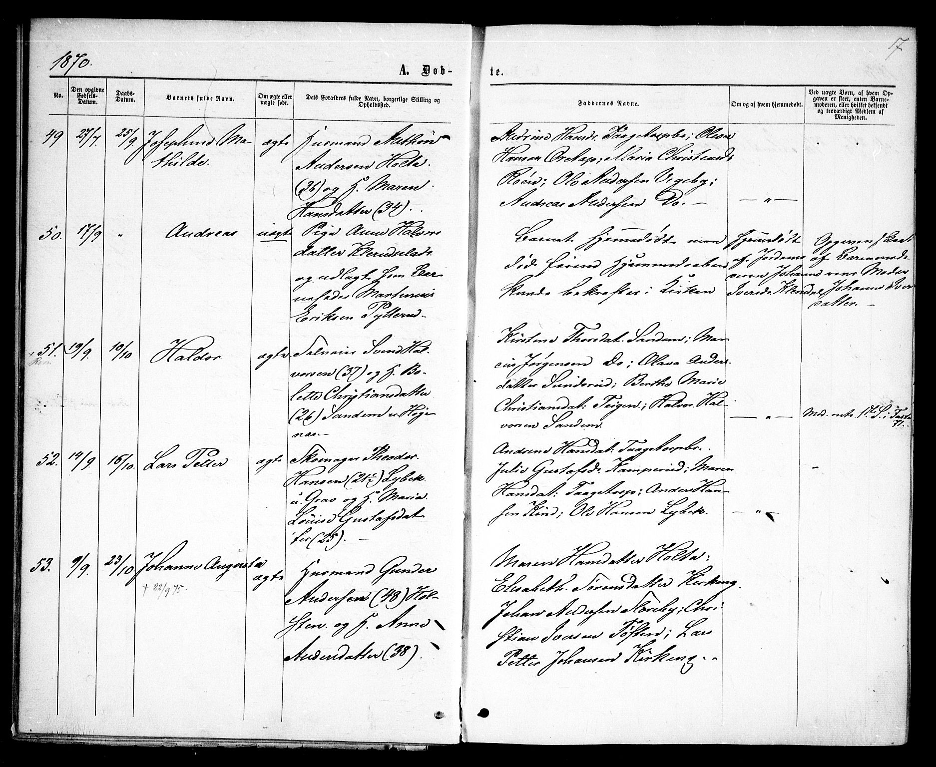 Rødenes prestekontor Kirkebøker, SAO/A-2005/F/Fa/L0008: Parish register (official) no. I 8, 1869-1879, p. 17