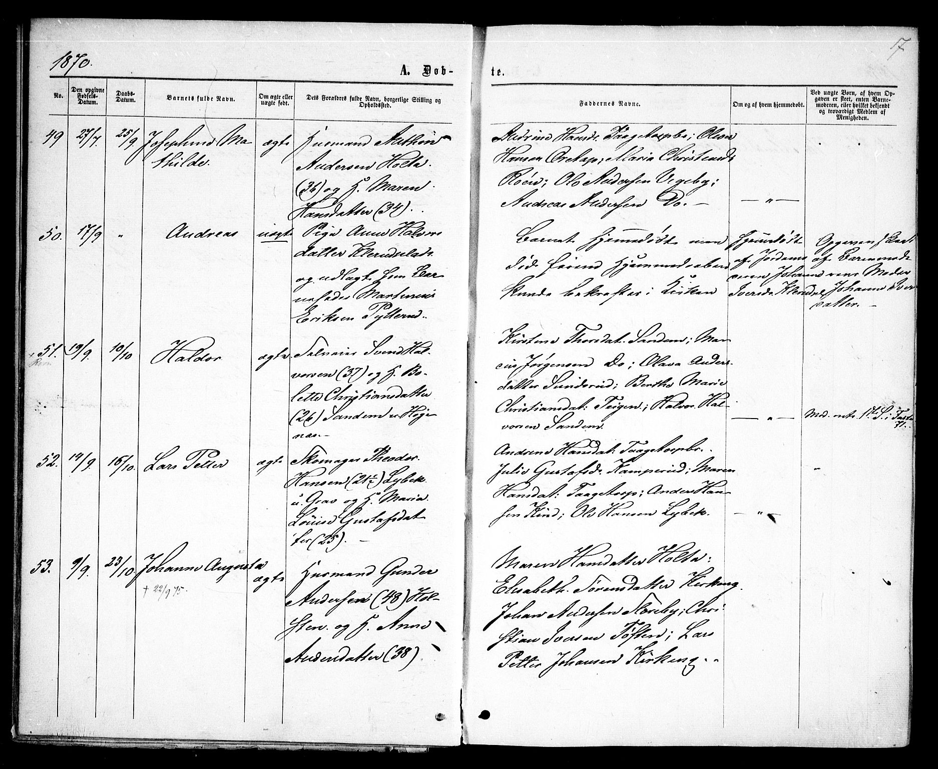 Rødenes prestekontor Kirkebøker, AV/SAO-A-2005/F/Fa/L0008: Parish register (official) no. I 8, 1869-1879, p. 17
