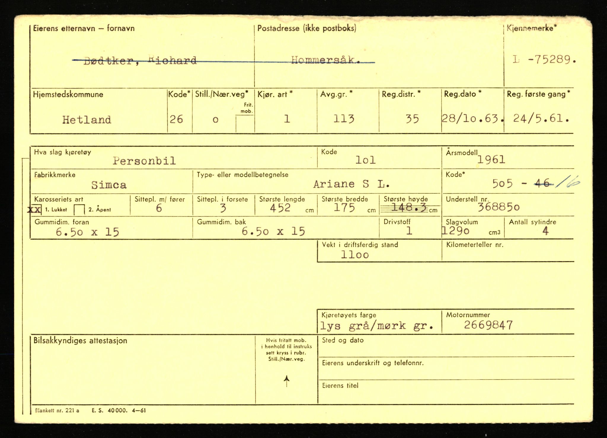 Stavanger trafikkstasjon, AV/SAST-A-101942/0/F/L0068: L-75000 - L-76799, 1930-1971, p. 369