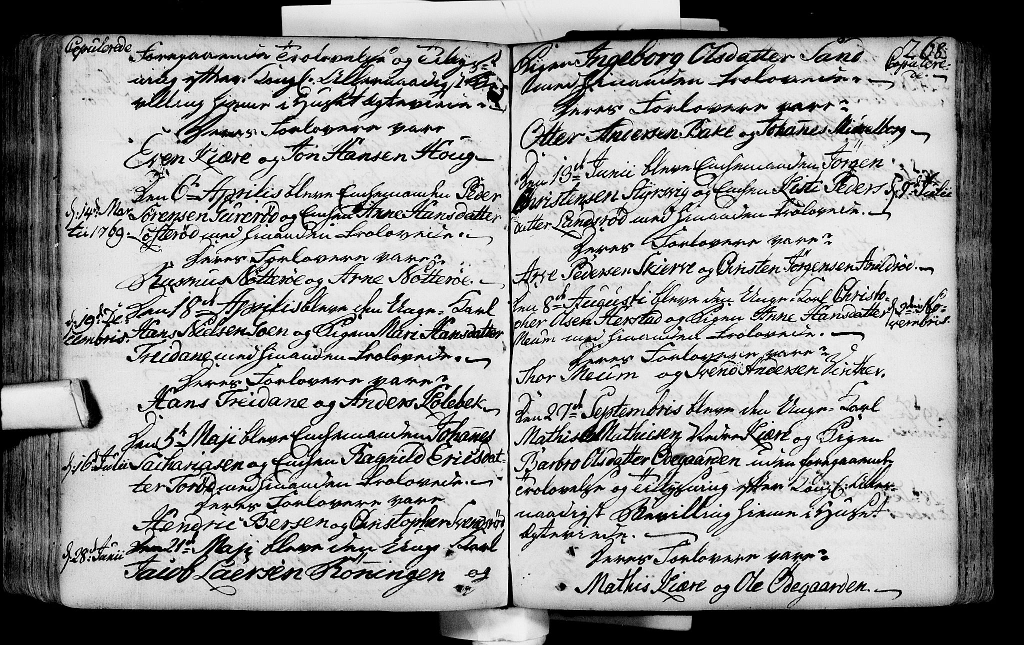 Nøtterøy kirkebøker, AV/SAKO-A-354/F/Fa/L0002: Parish register (official) no. I 2, 1738-1790, p. 268