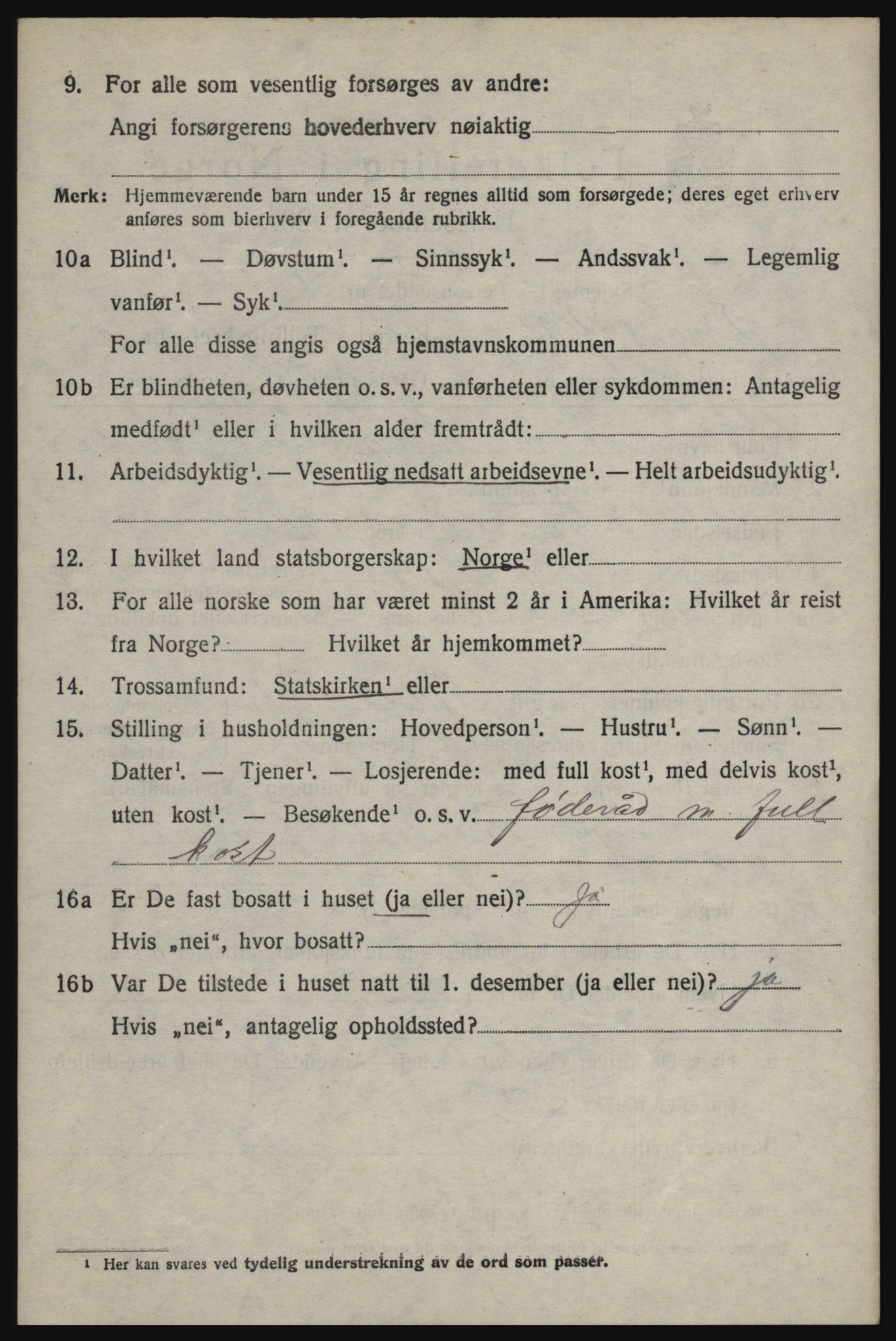 SAO, 1920 census for Berg, 1920, p. 1956