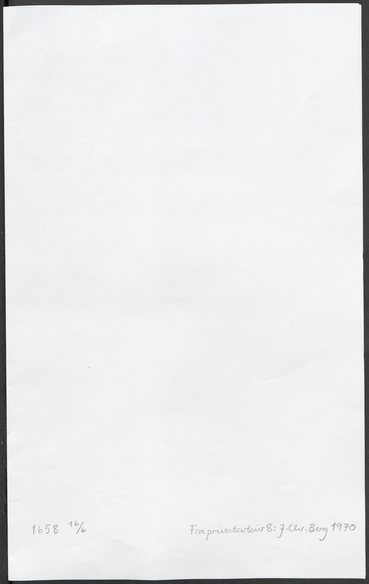Riksarkivets diplomsamling, AV/RA-EA-5965/F15/L0024: Prestearkiv - Vestfold, 1619-1681, p. 189
