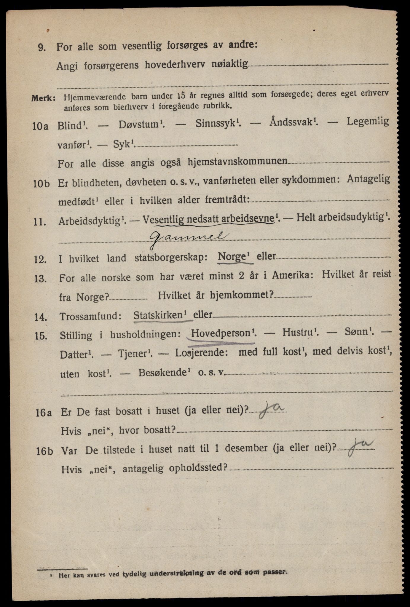 SAKO, 1920 census for Rauland, 1920, p. 1799