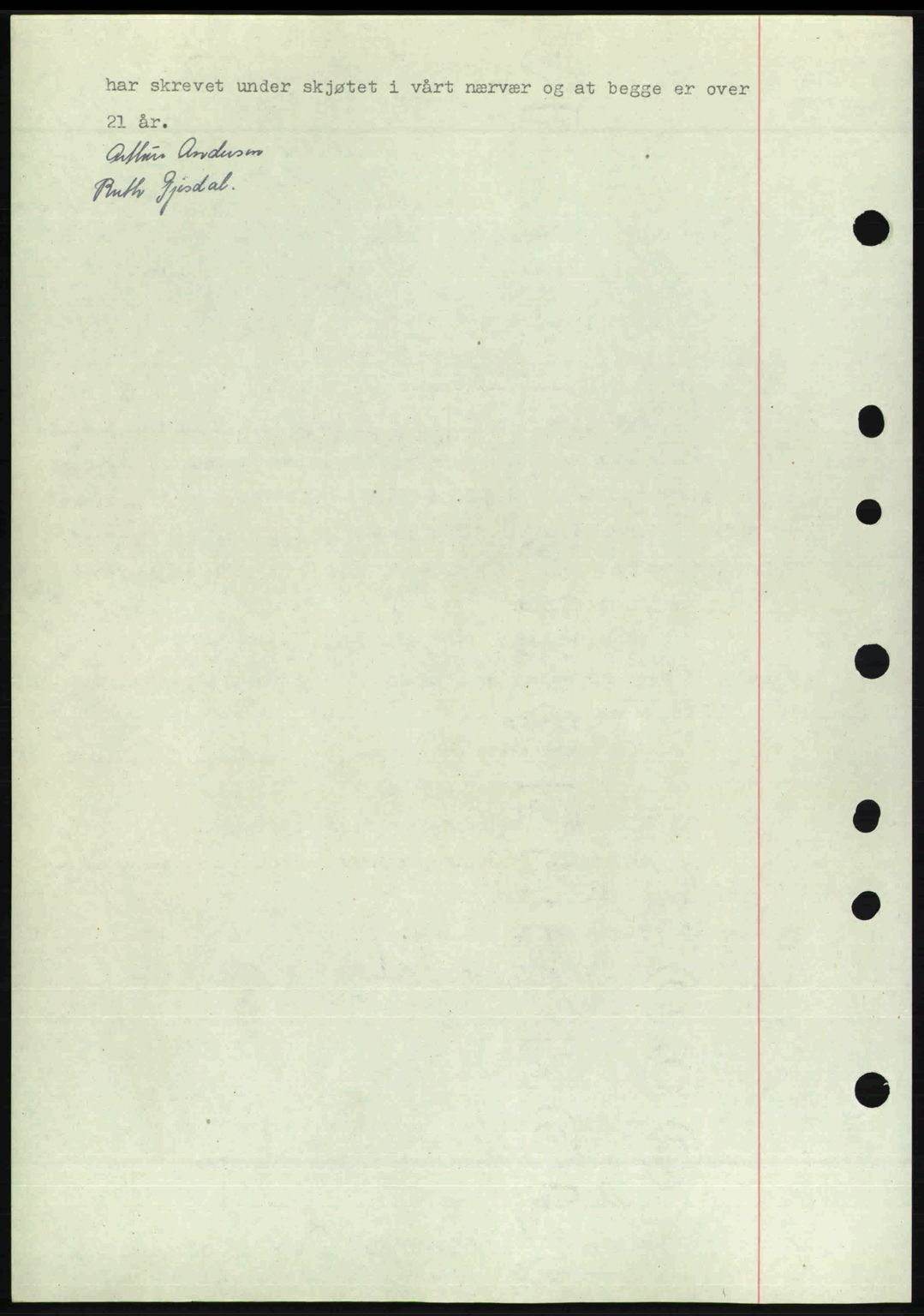Midhordland sorenskriveri, SAB/A-3001/1/G/Gb/Gbj/L0022: Mortgage book no. A41-43, 1946-1946, Diary no: : 73/1946