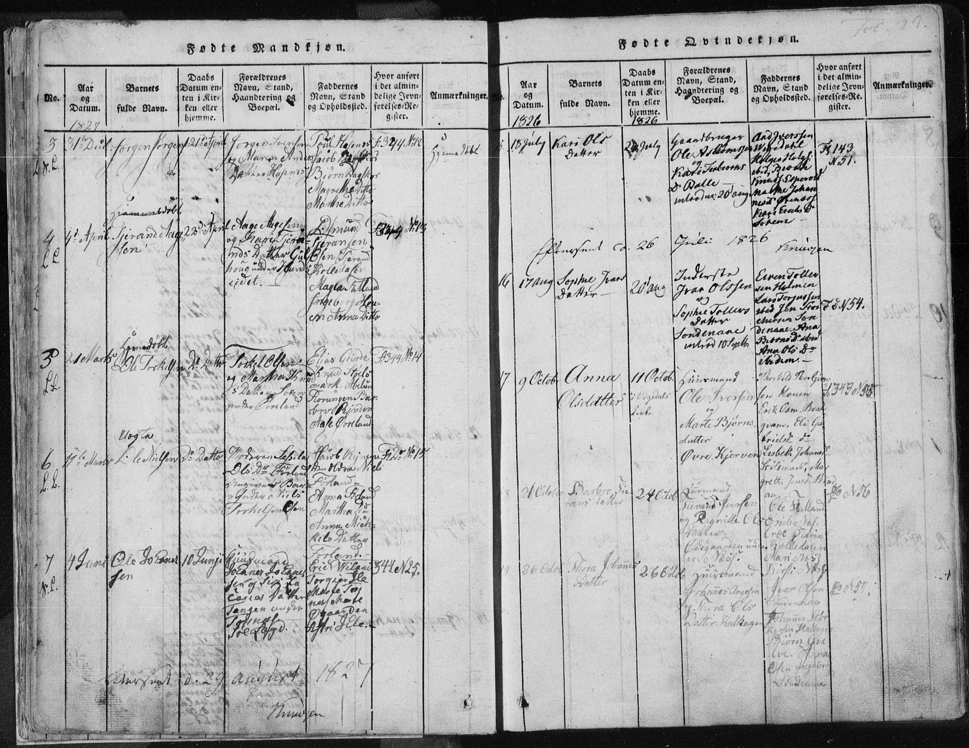 Vikedal sokneprestkontor, AV/SAST-A-101840/01/IV: Parish register (official) no. A 3, 1817-1850, p. 22