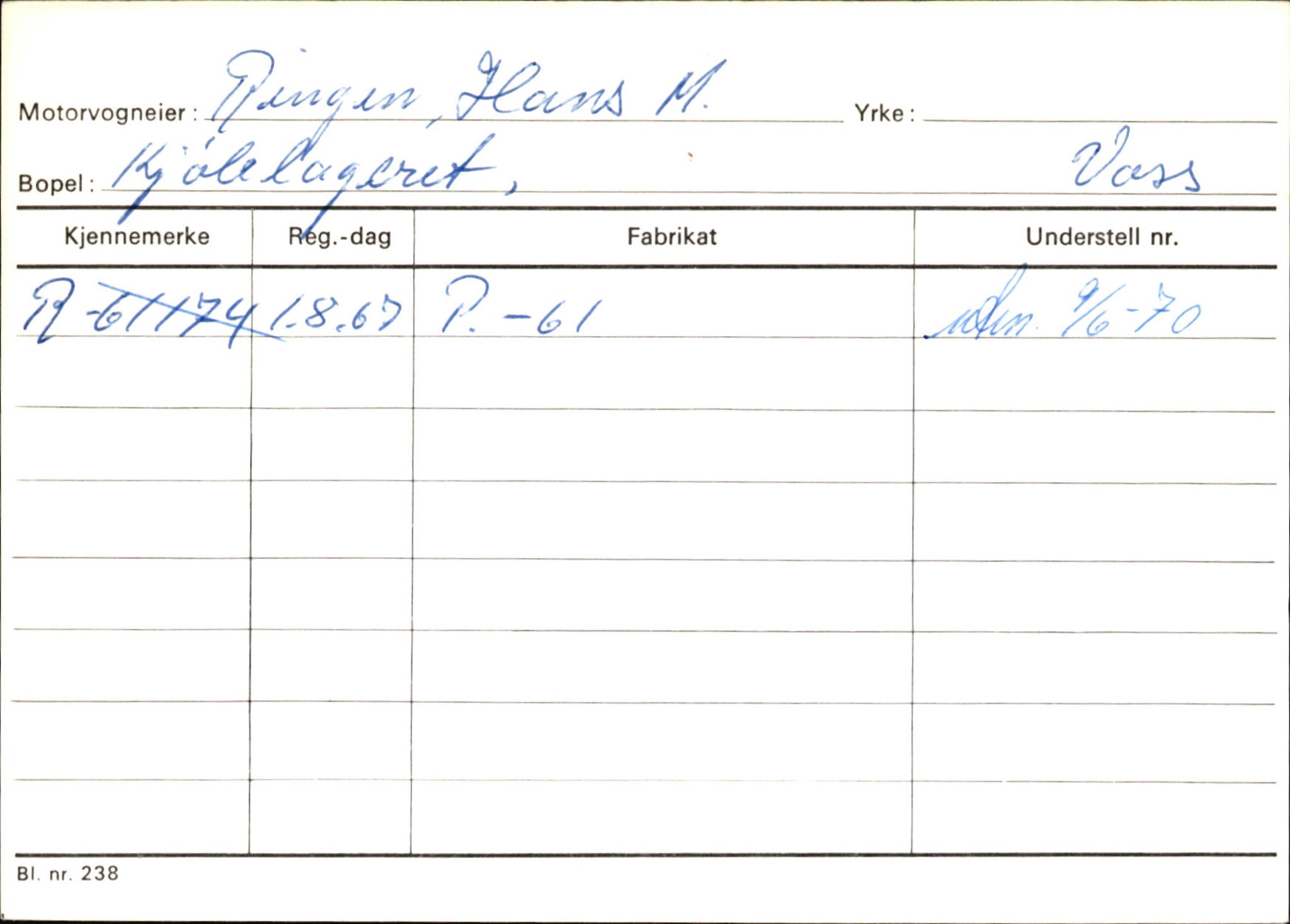 Statens vegvesen, Hordaland vegkontor, AV/SAB-A-5201/2/Ha/L0045: R-eierkort R, 1920-1971, p. 13