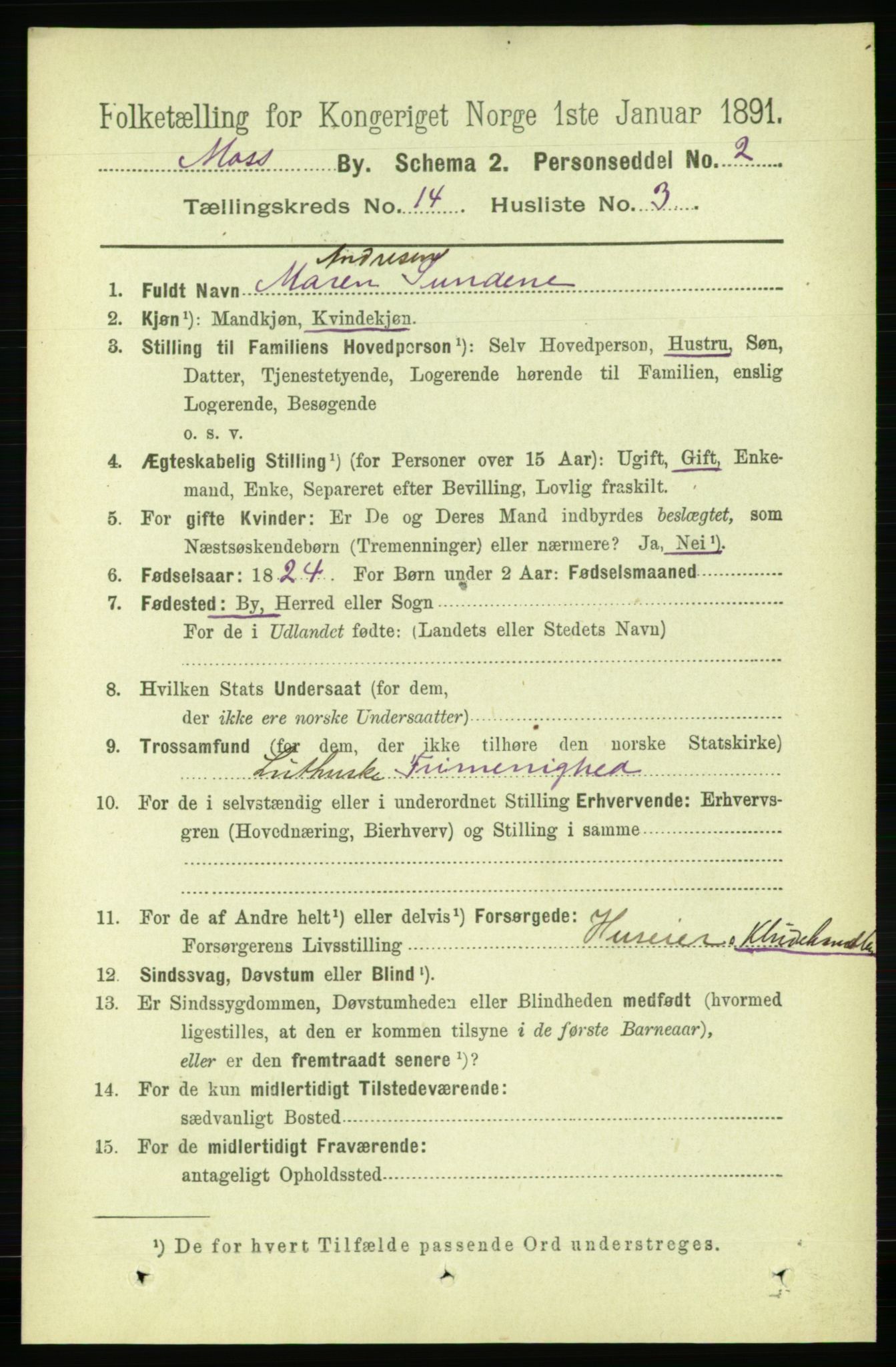 RA, 1891 census for 0104 Moss, 1891, p. 7028