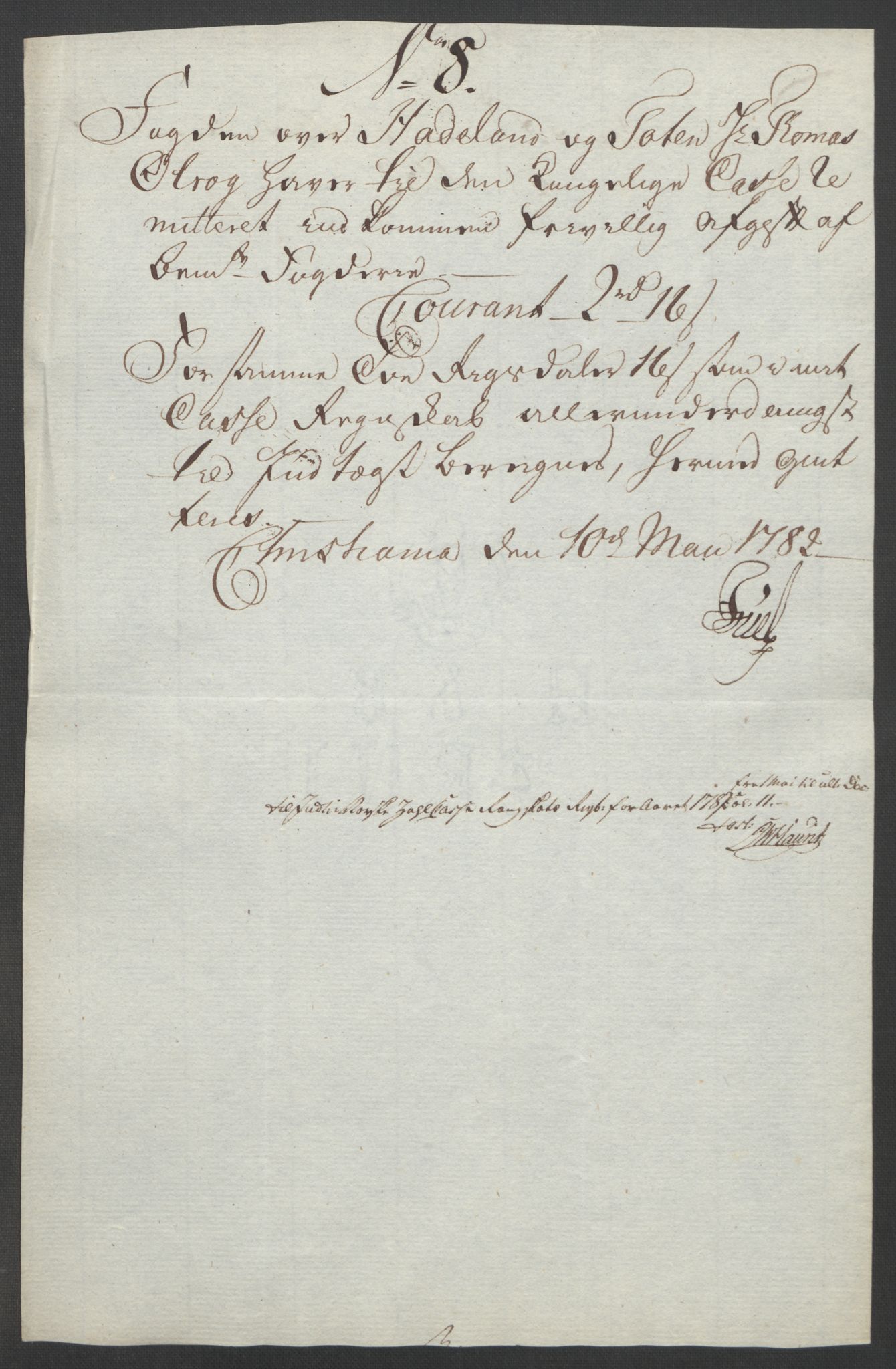 Rentekammeret inntil 1814, Reviderte regnskaper, Fogderegnskap, AV/RA-EA-4092/R19/L1399: Fogderegnskap Toten, Hadeland og Vardal, 1762-1783, p. 562