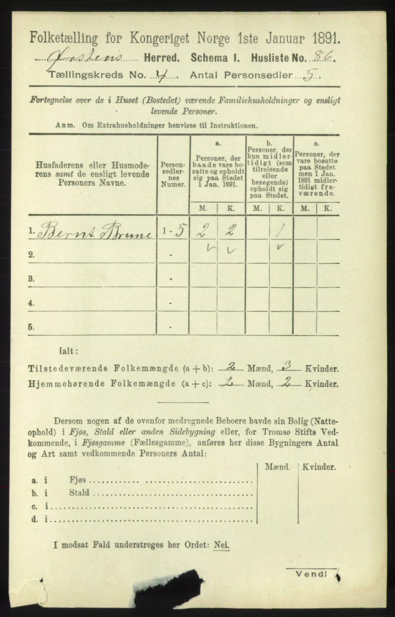 RA, 1891 census for 1520 Ørsta, 1891, p. 1671