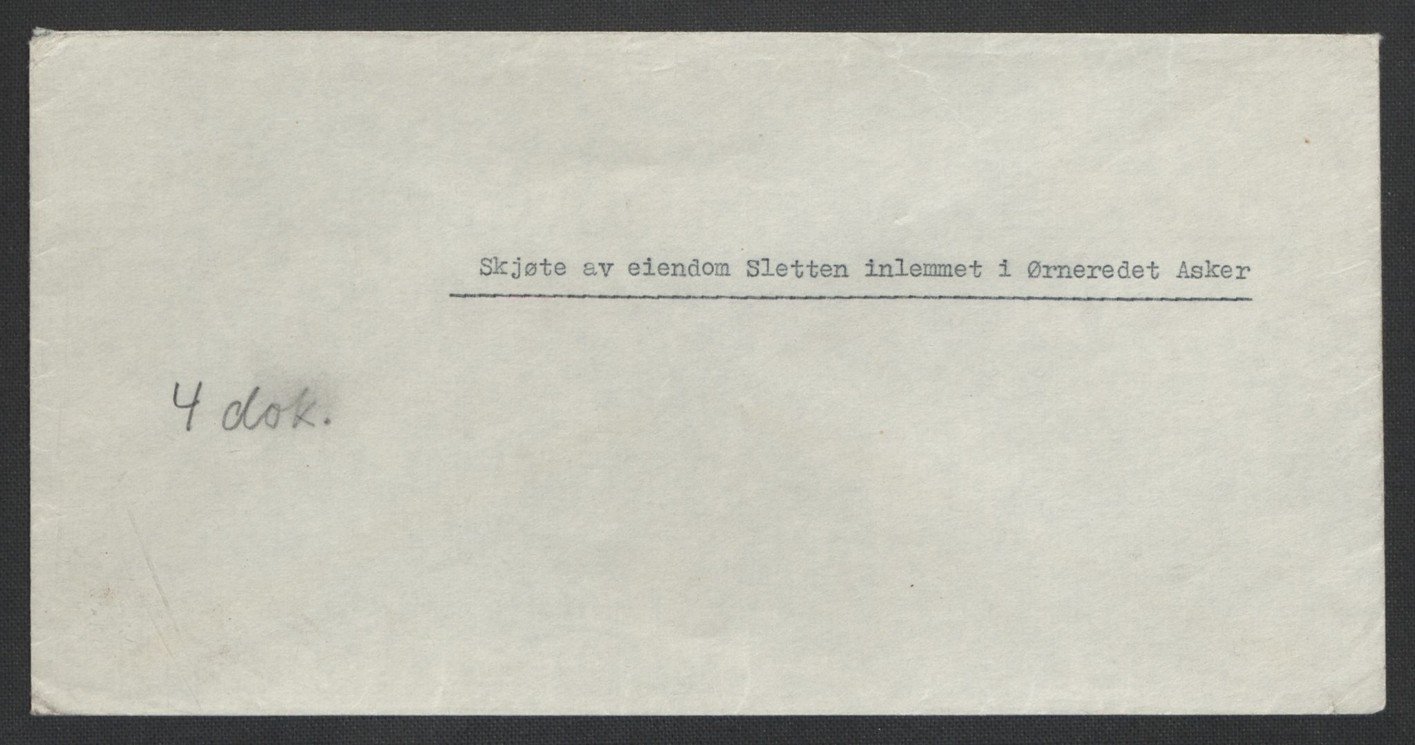 Landssvikarkivet, Oslo politikammer, AV/RA-S-3138-01/D/Da/L0003: Dnr. 29, 1945, p. 1222